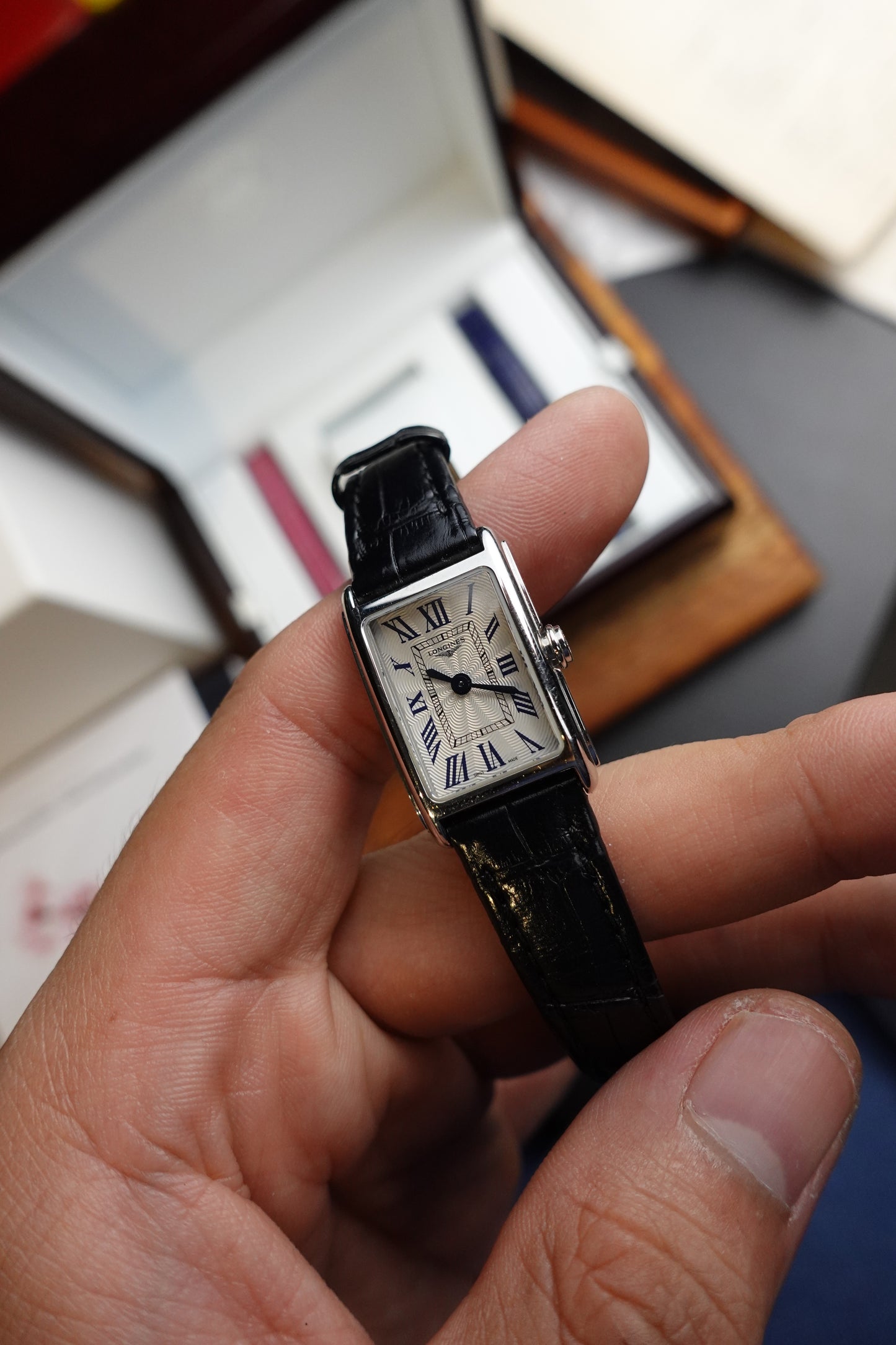 Full set Longines Tank Dolce Vita Japan Limited Edition 500 only #240287