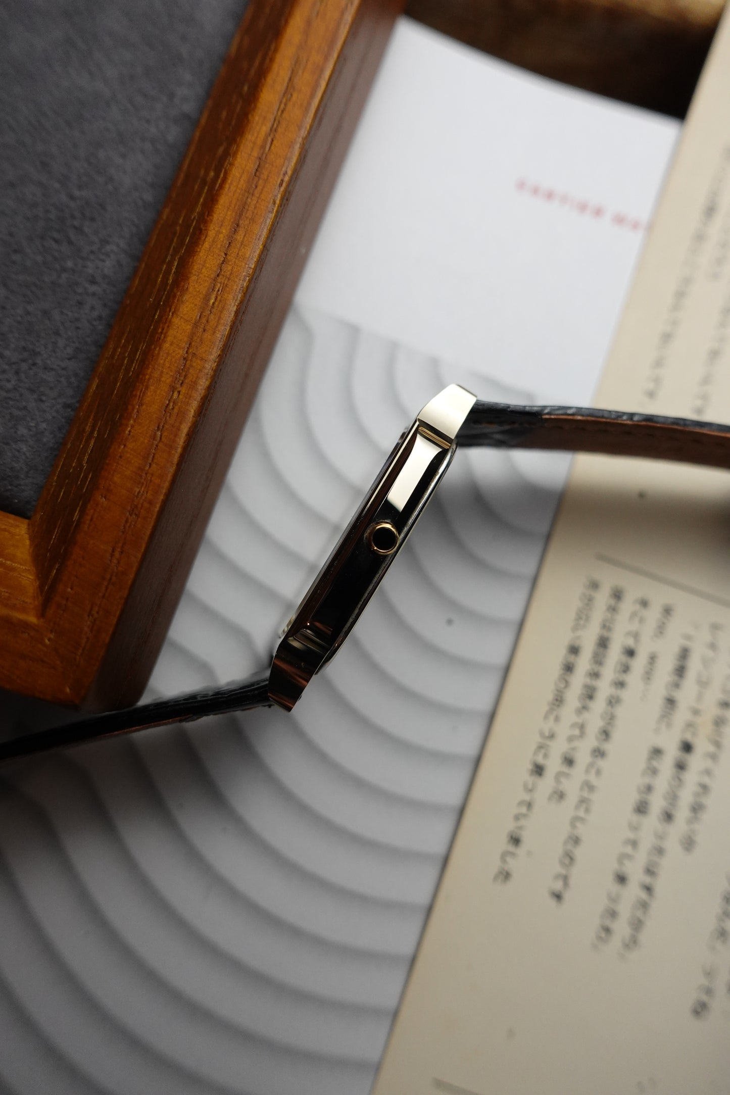 Seiko Dolce Tungsten Carbide scratch resistant case
