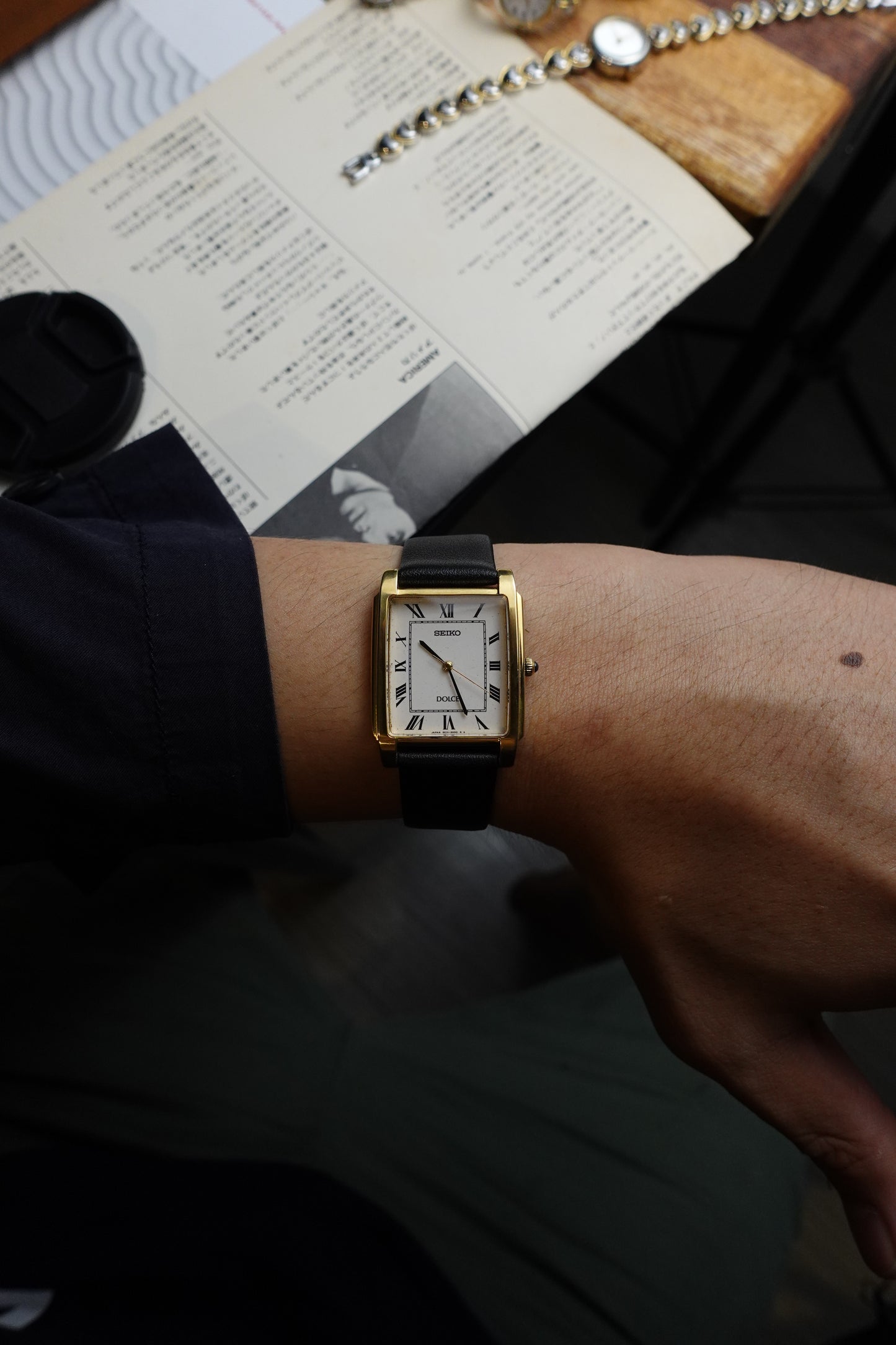 Seiko dolce roman numeral Tank