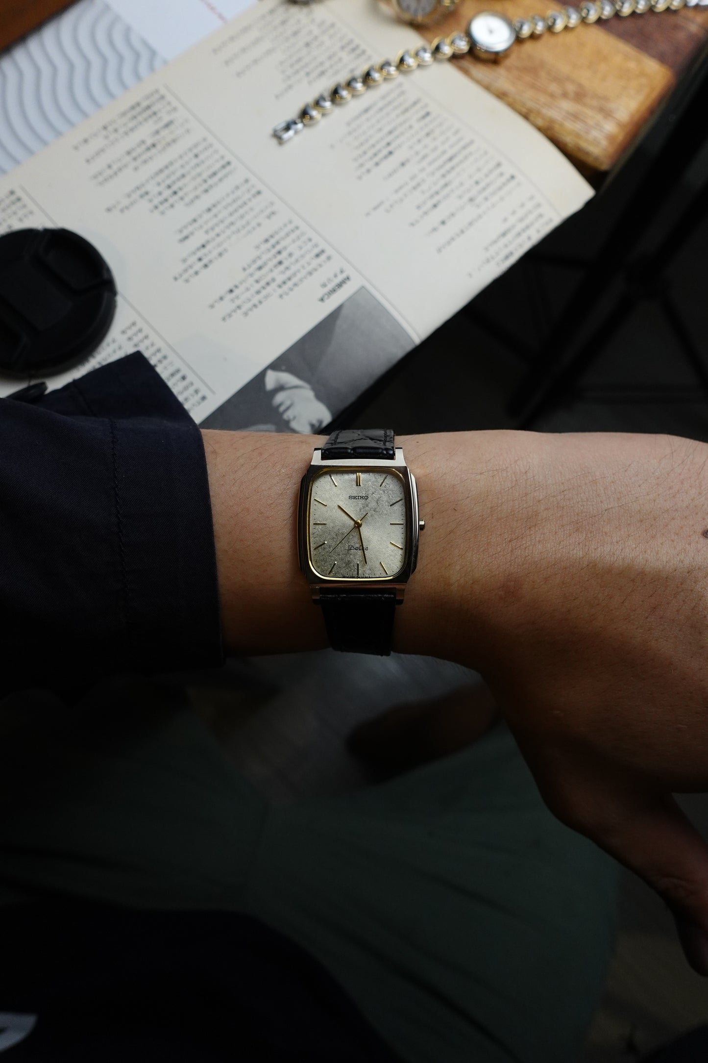 Seiko Dolce Tungsten Carbide scratch resistant case