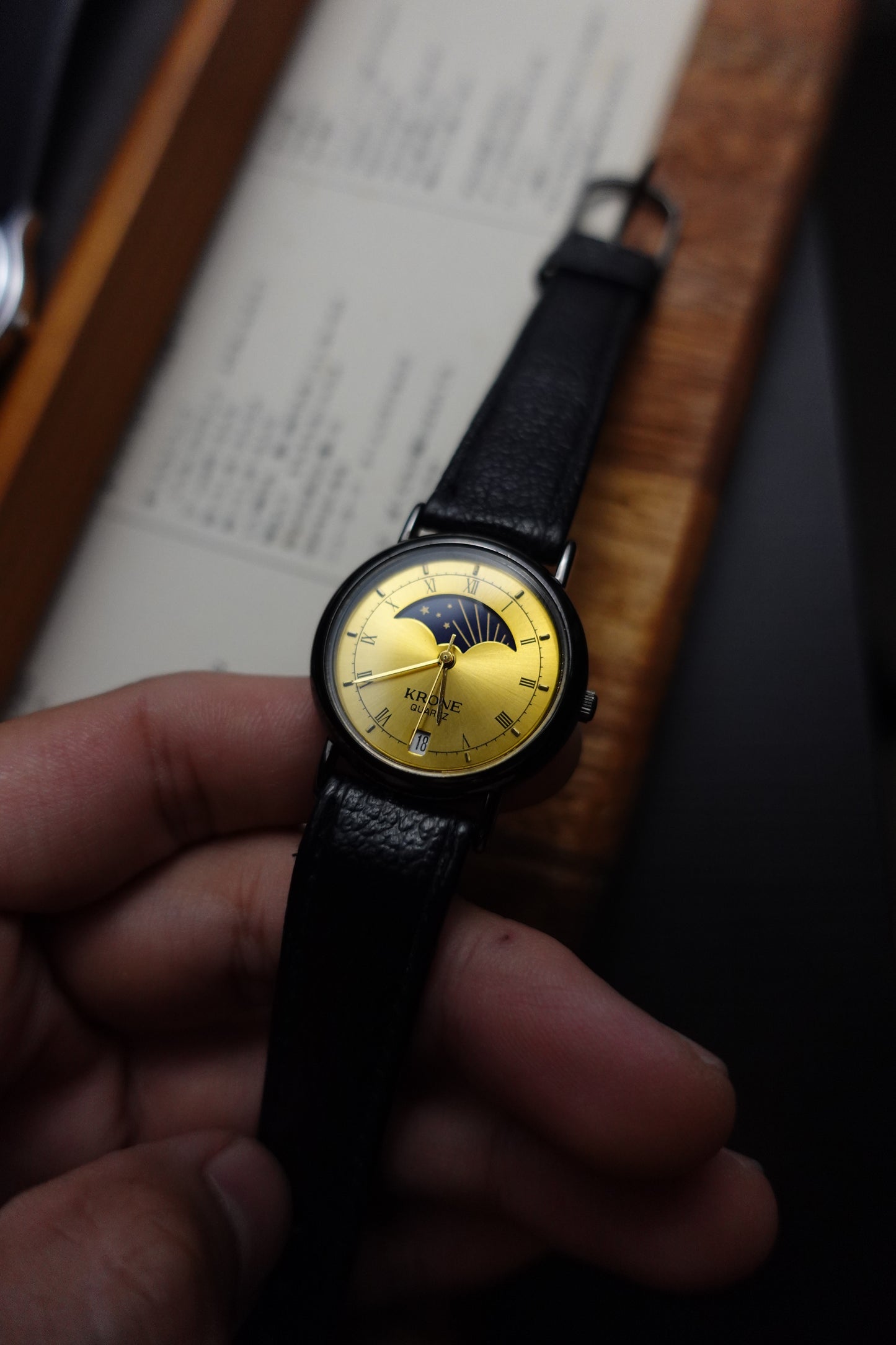 Krone Quartz Moonphase #307