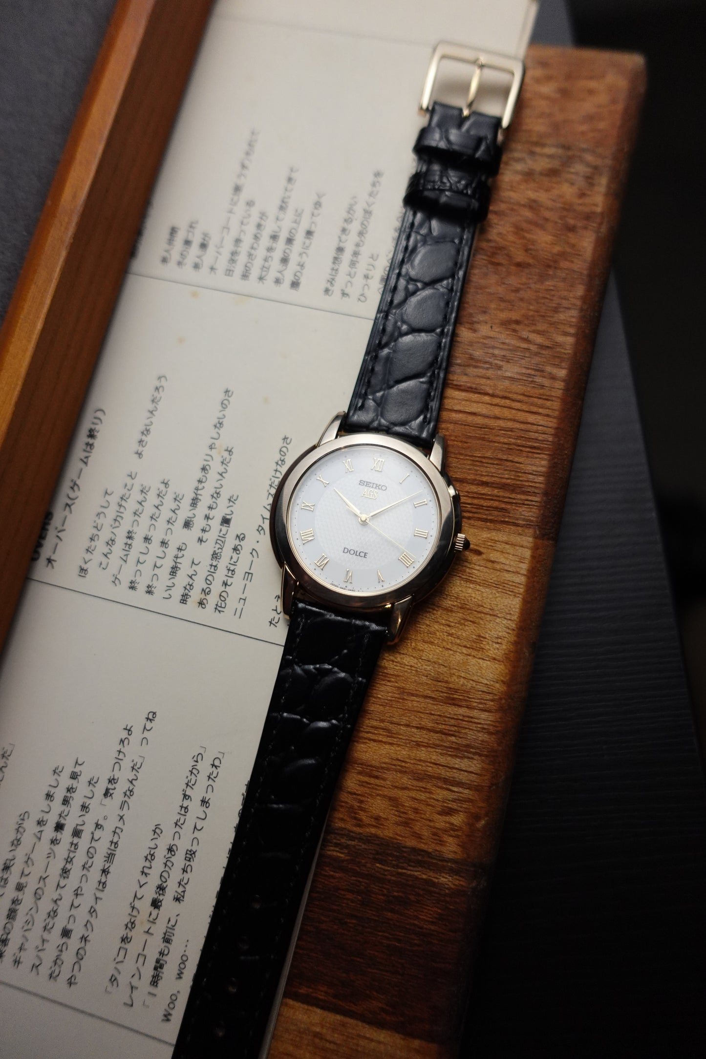 Seiko Dolce AGS (automatic quartz movement)