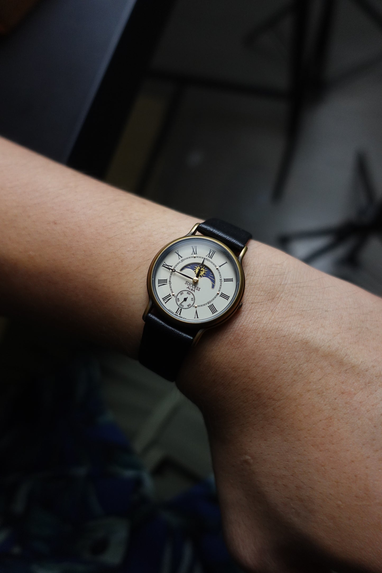 Seiko Alba moonphase Full set