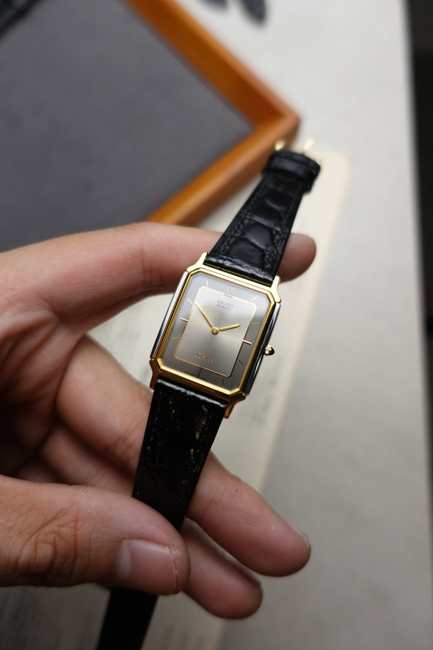 Seiko Dolce 2 tone sector dial #306