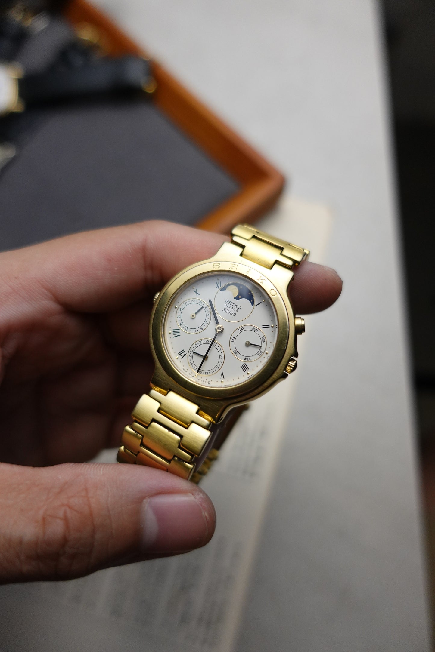 Seiko Moonphase annual calendar #311