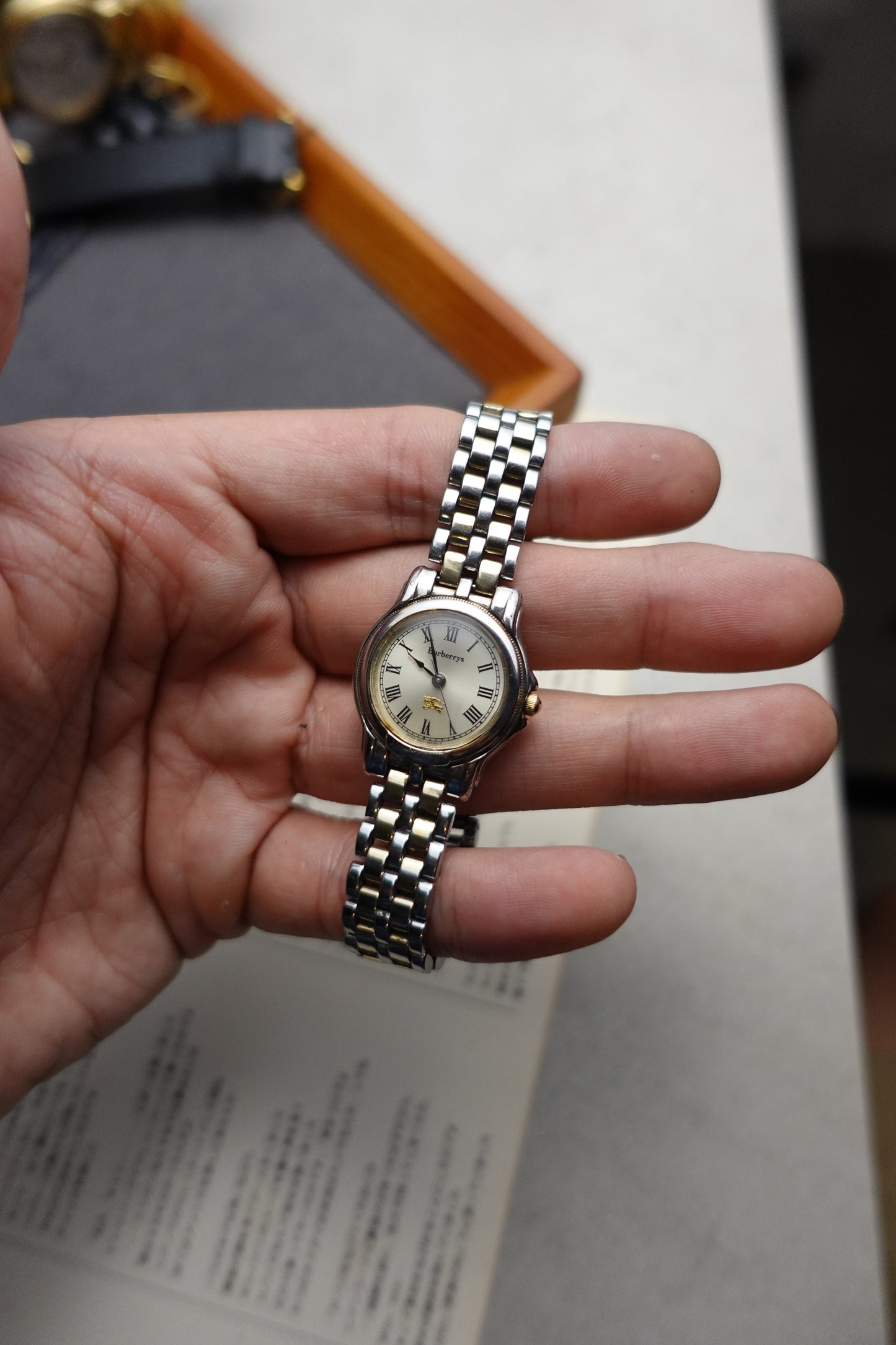 Burberry Classic Jubilee mini 2 tone #331
