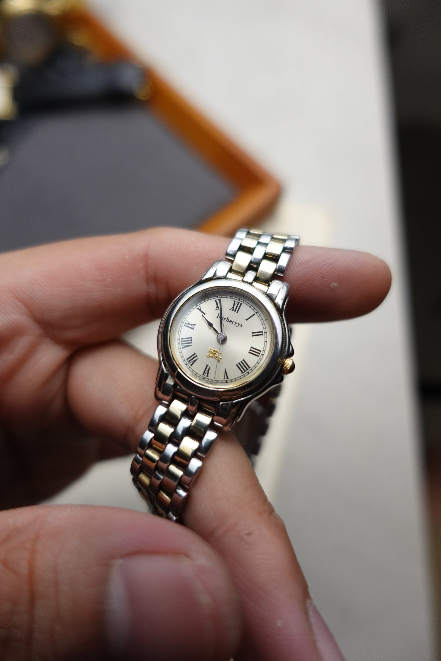 Burberry Classic Jubilee mini 2 tone #331
