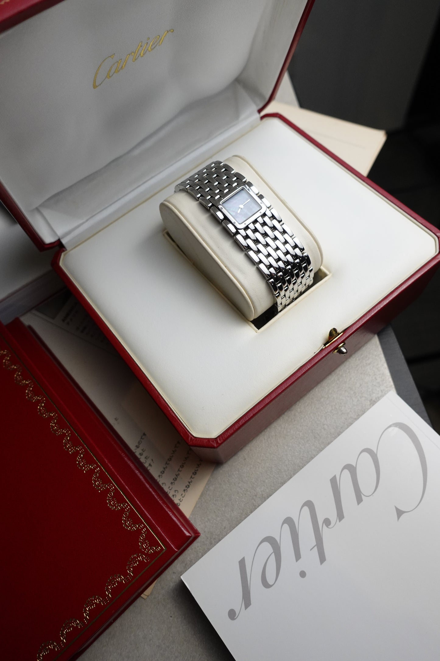 Cartier Panthere Ruban Mother of pearl