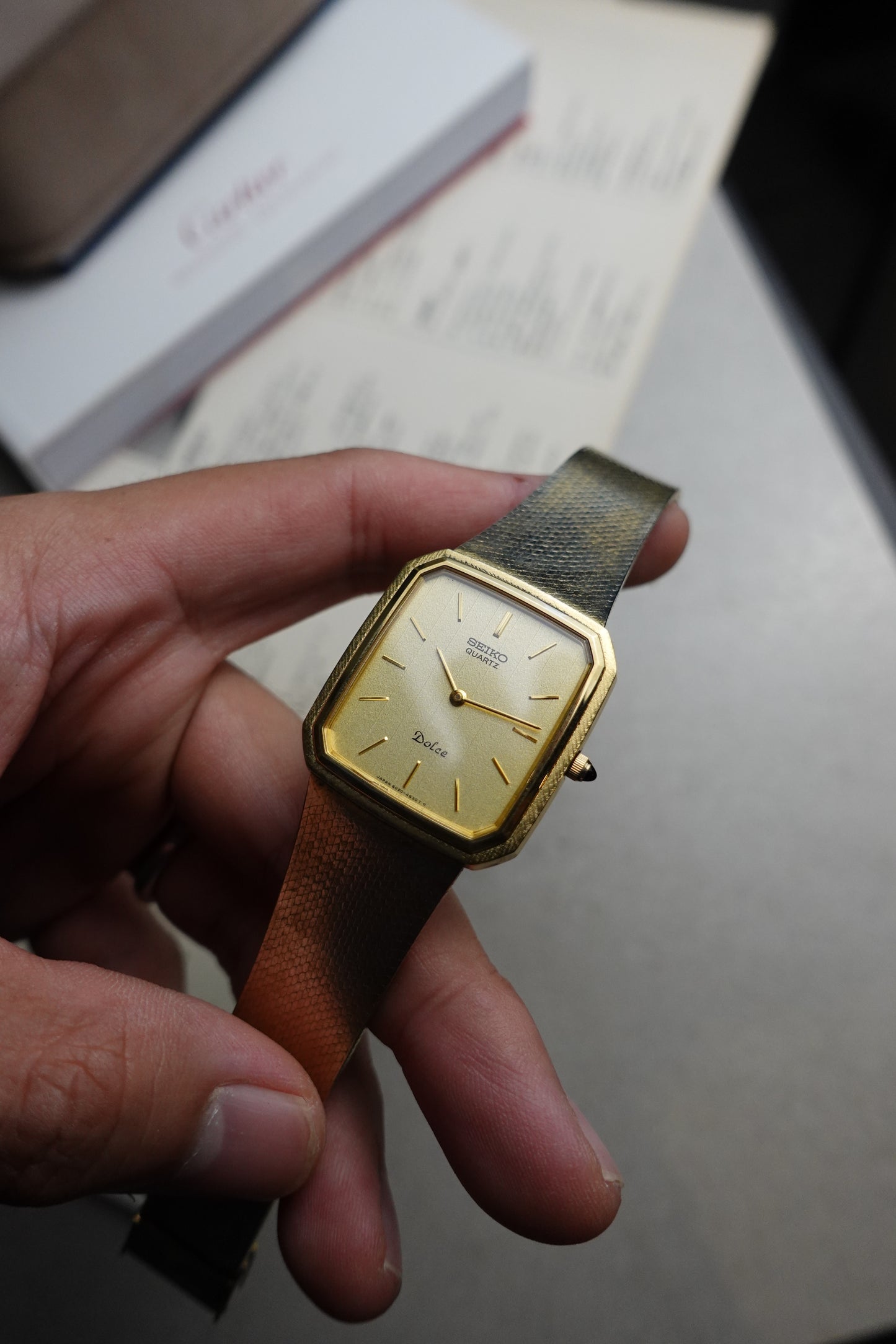 Seiko Dolce integrated Bracelet full set