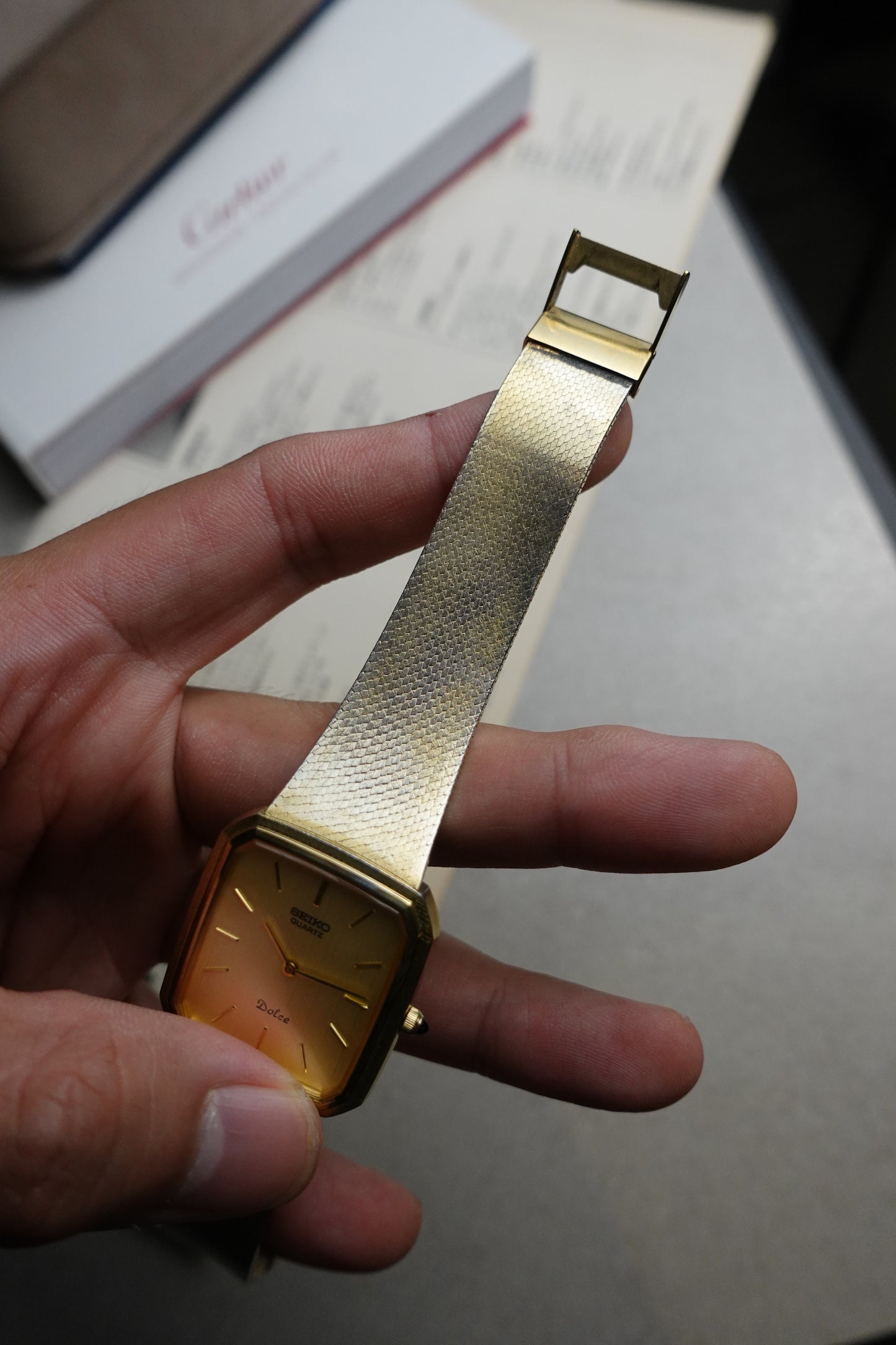 Seiko Dolce integrated Bracelet full set