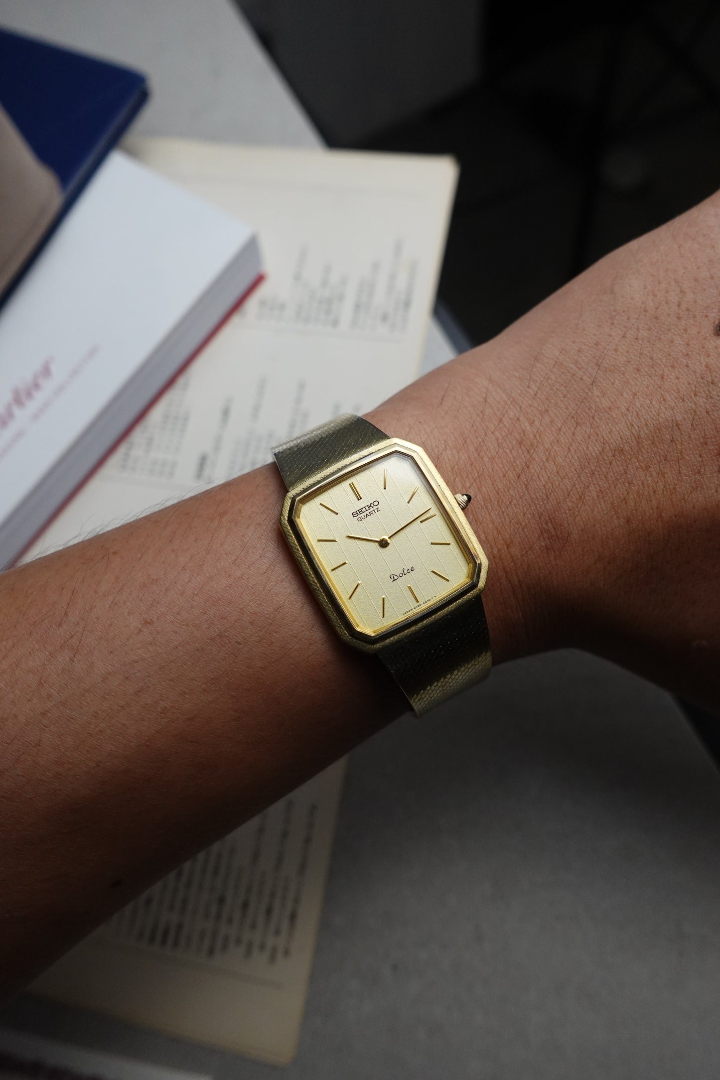 Seiko Dolce integrated Bracelet full set