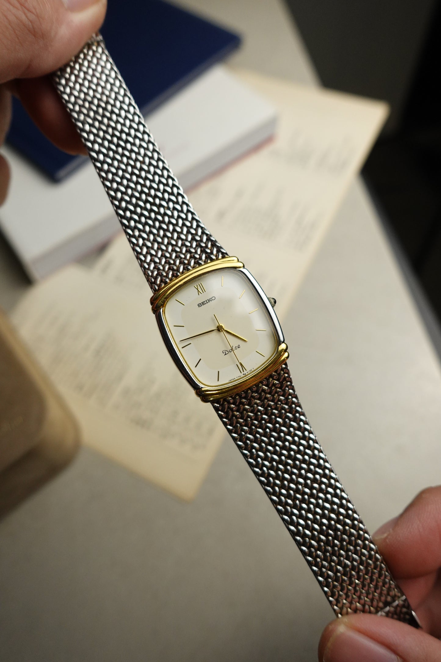 Seiko Dolce integrated Bracelet Full set