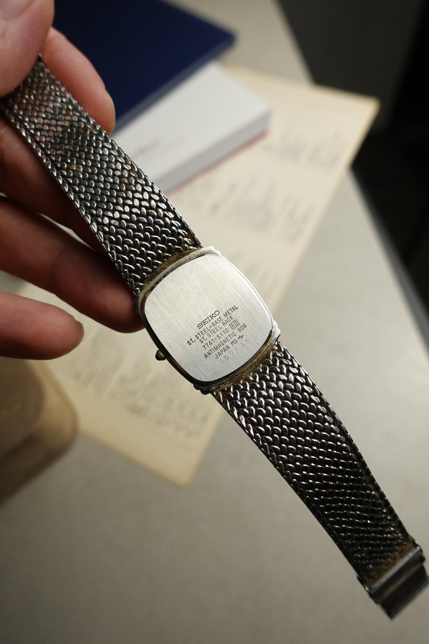 Seiko Dolce integrated Bracelet Full set