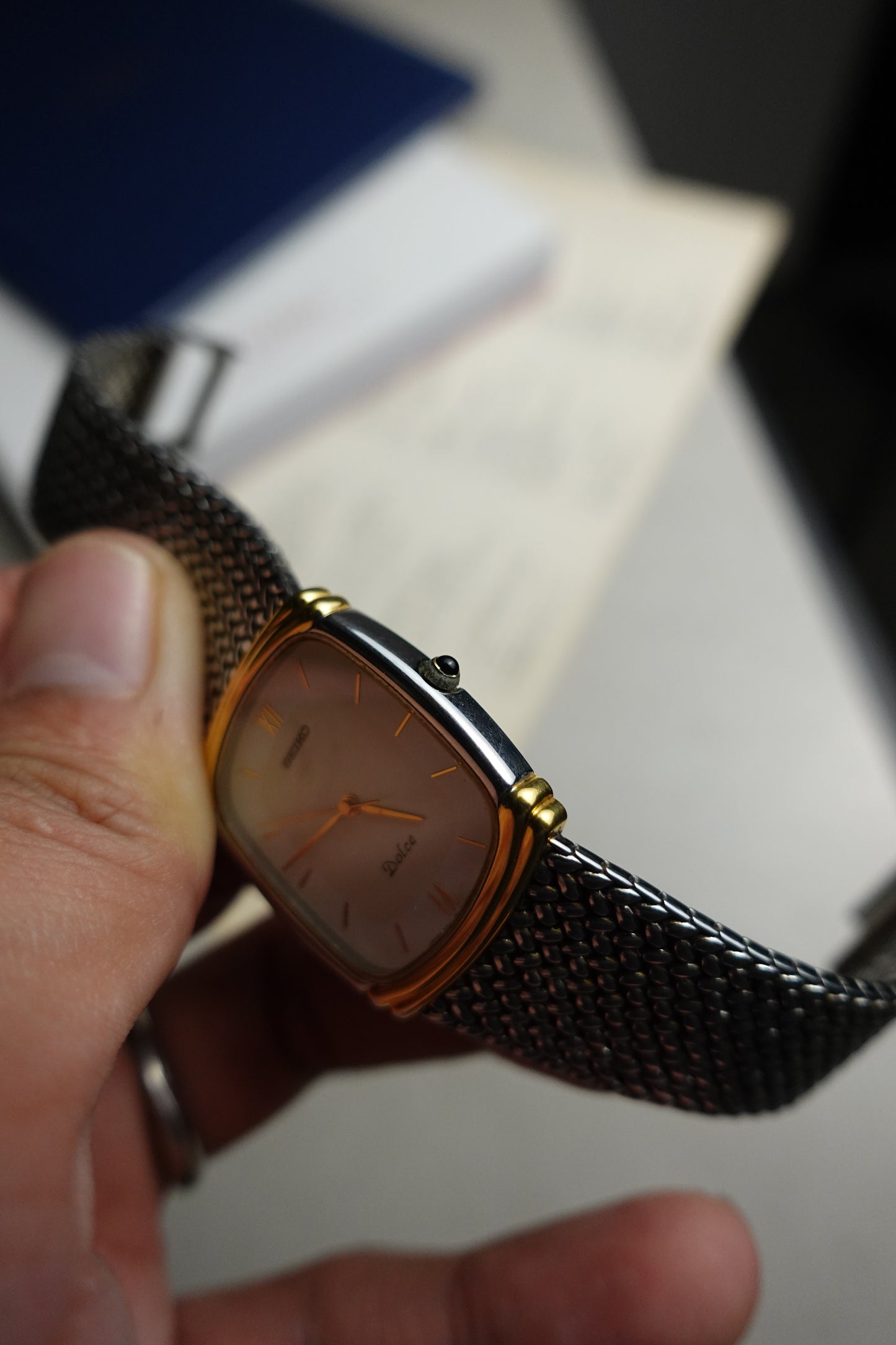 Seiko Dolce integrated Bracelet Full set