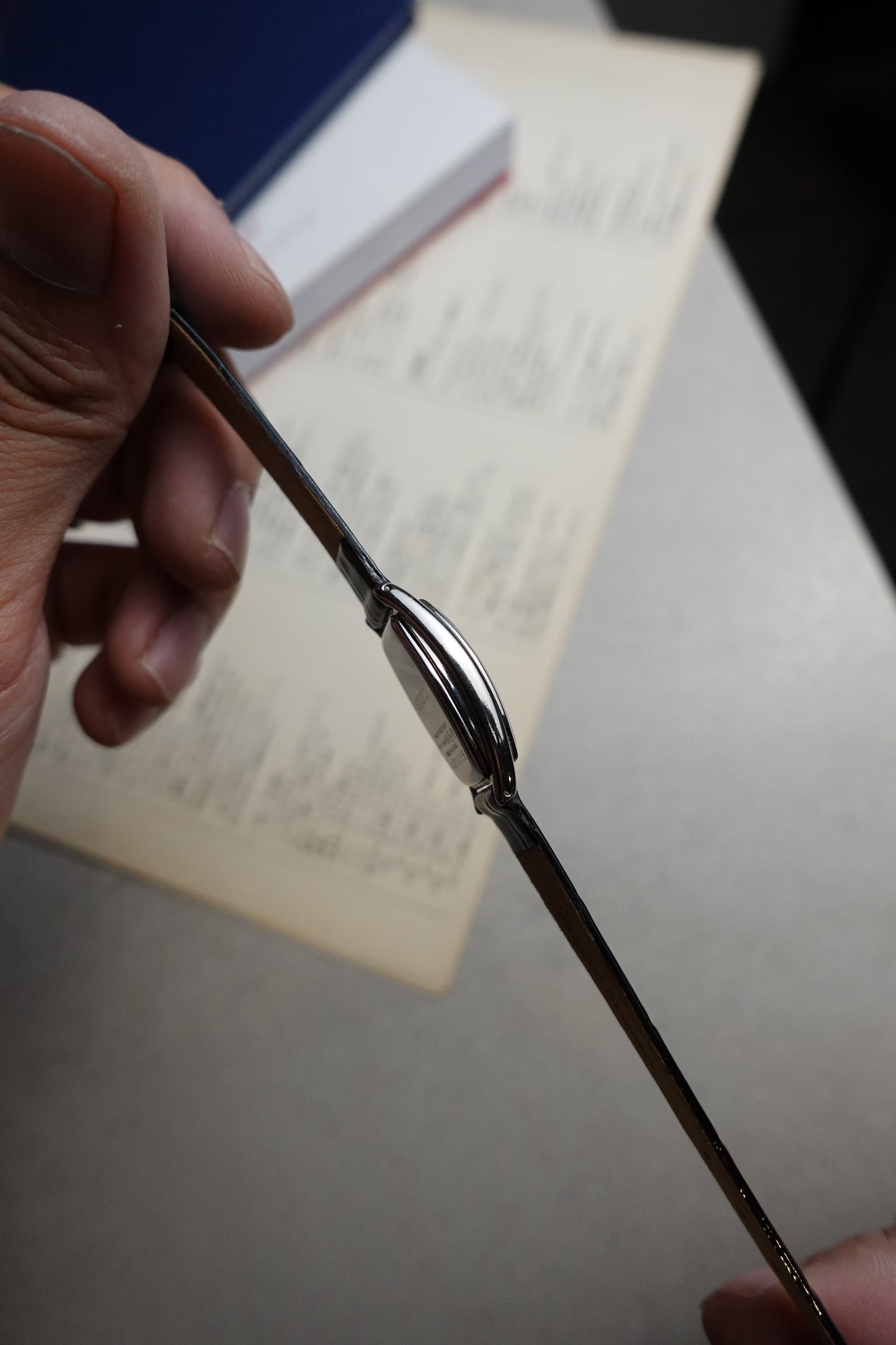 Seiko Exceline Guilloche Dial with arabic numeral #337