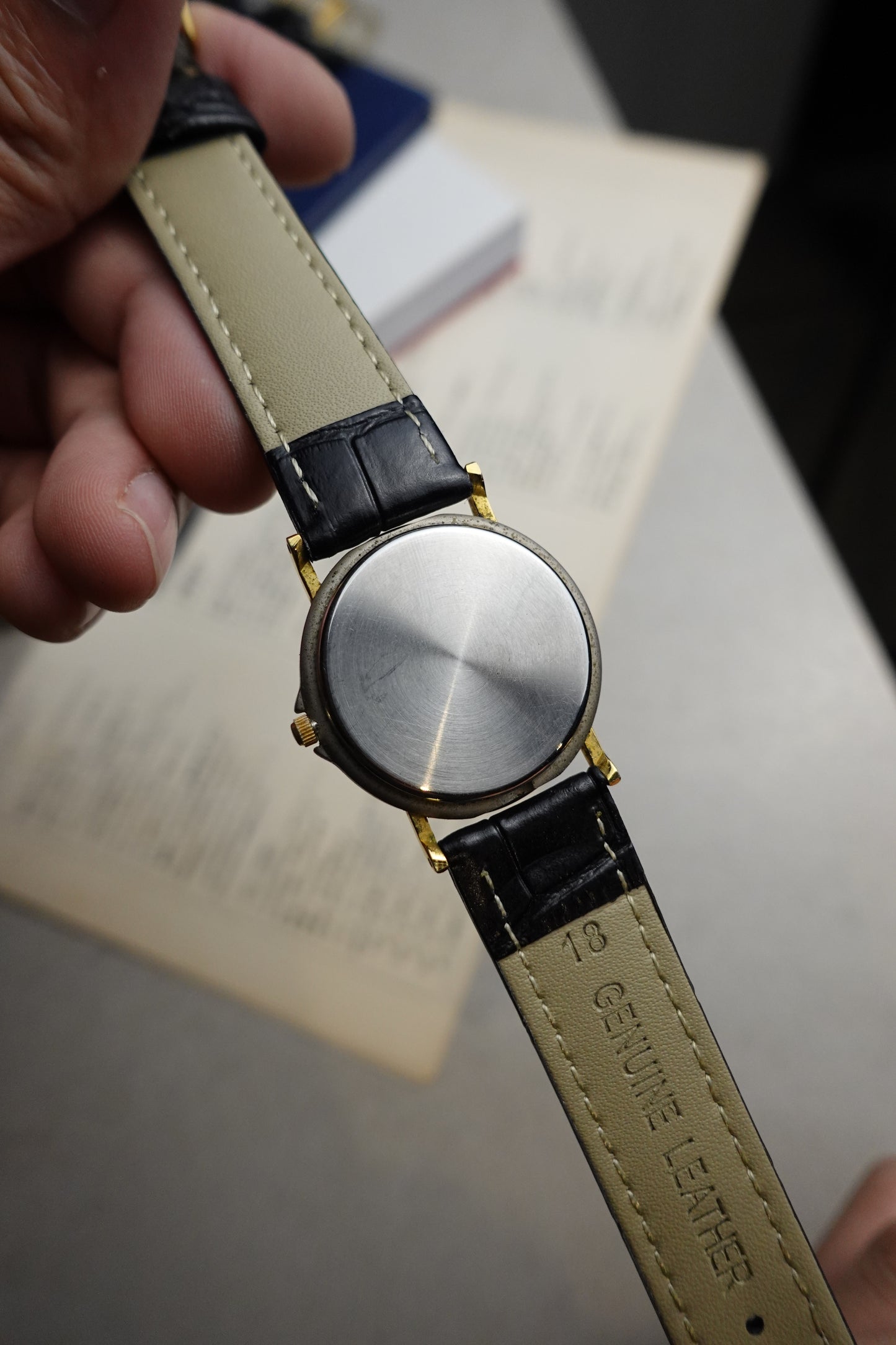 Montine Moonphase Quartz Japan made #693