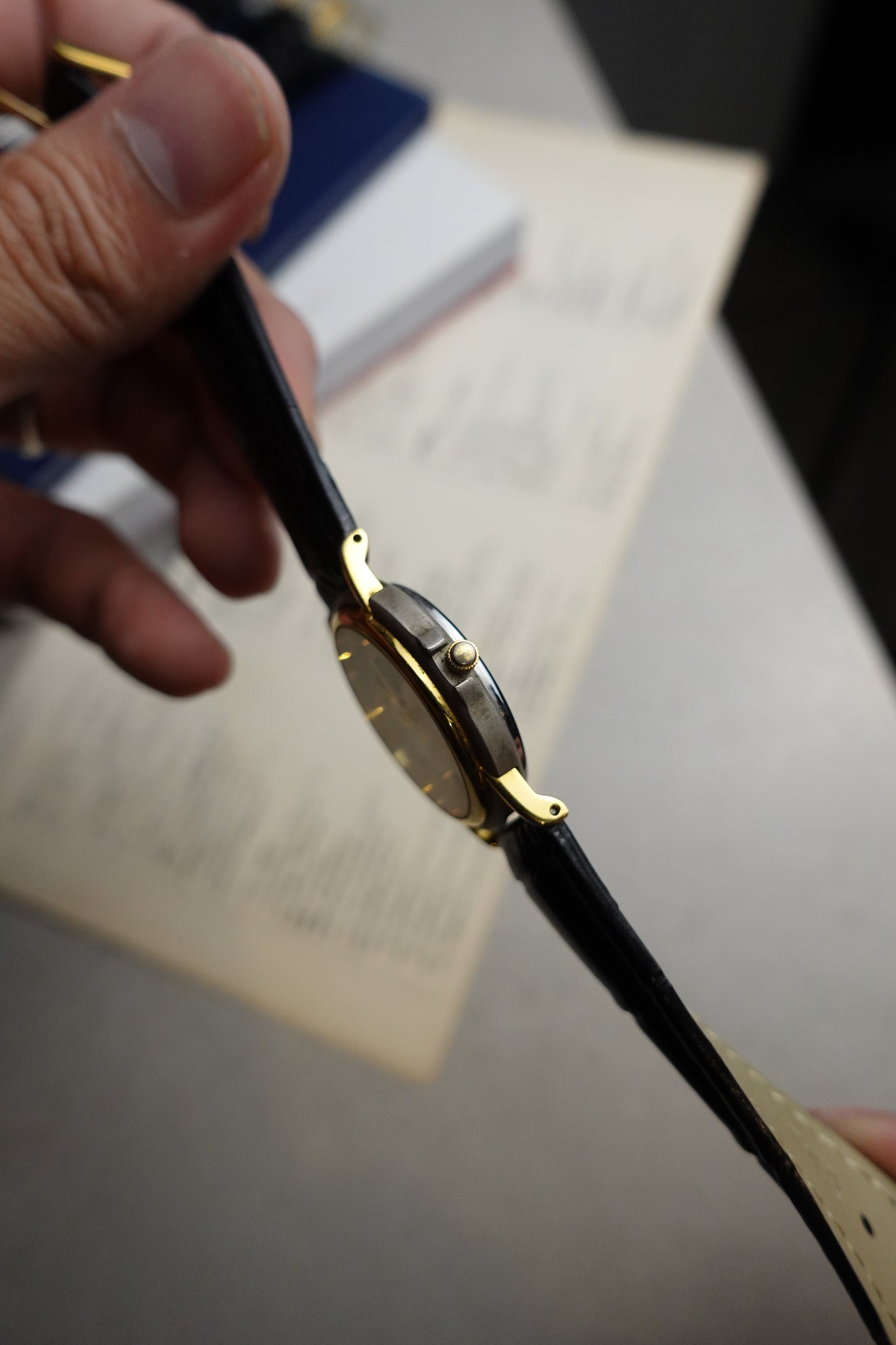 Montine Moonphase Quartz Japan made #693