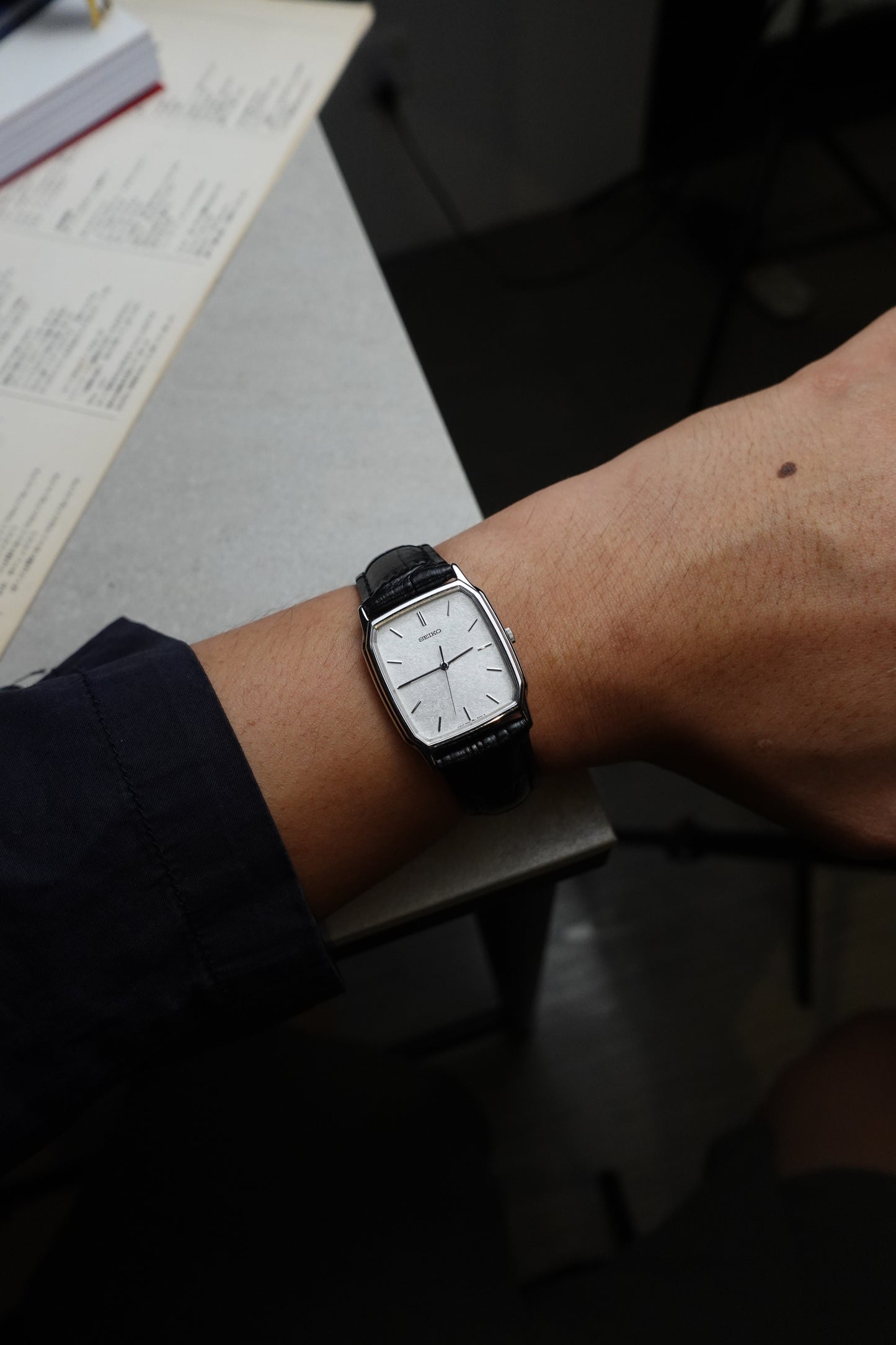 Classic Seiko Tank in steel #348