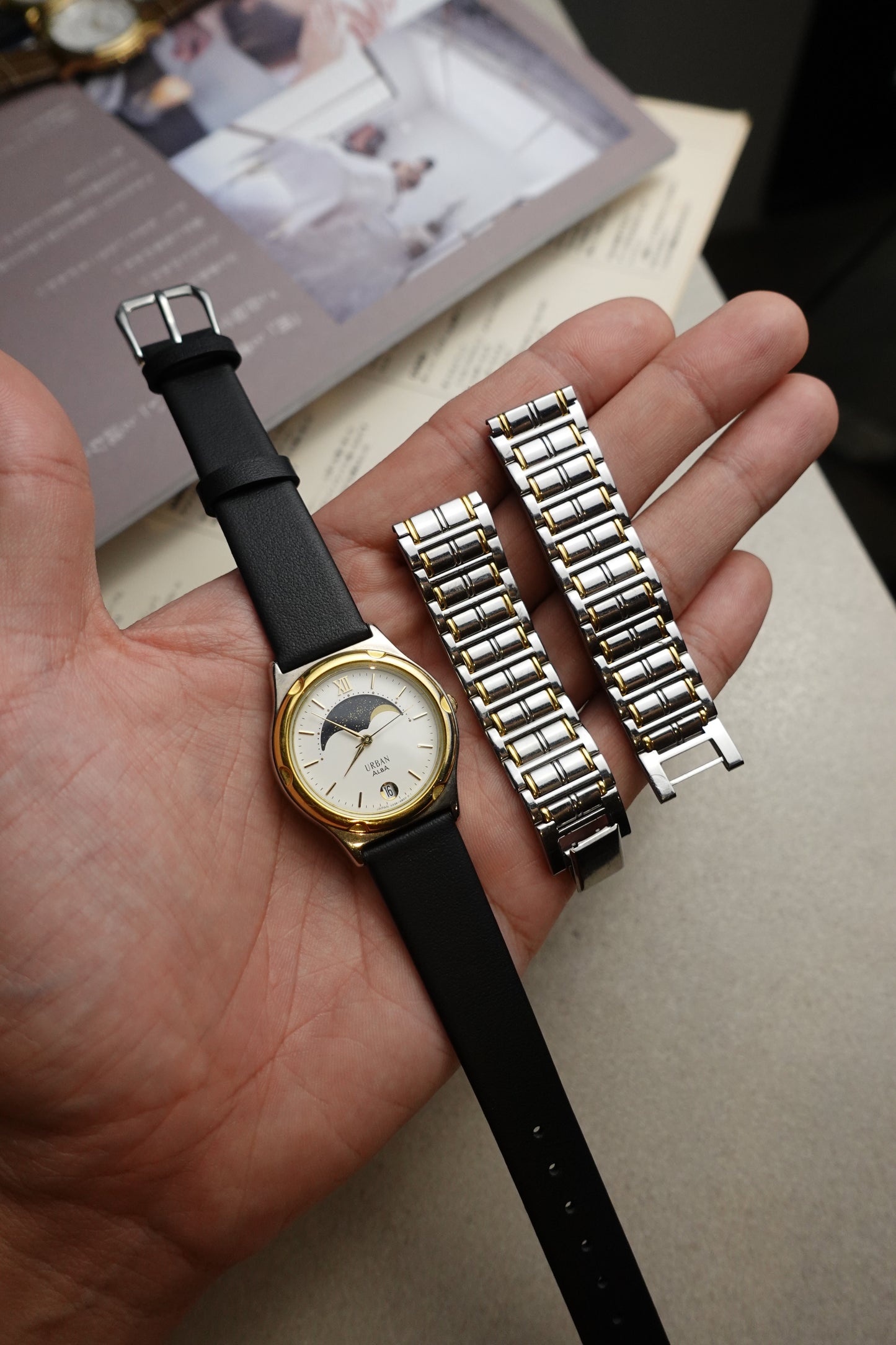 Seiko Alba Urban Moonphase (with original bracelet) #356