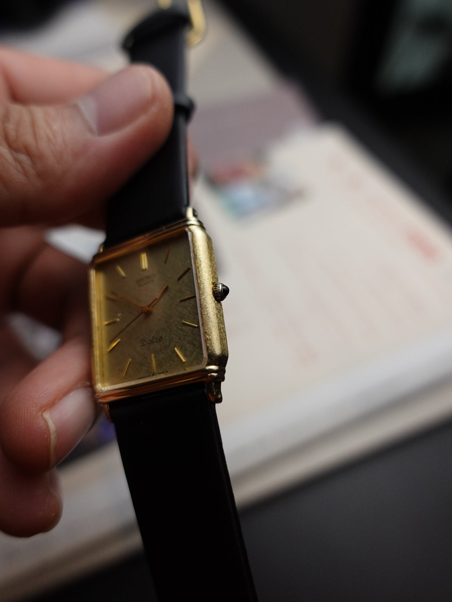 Seiko dolce art deco case SGP 30 rare variation #341