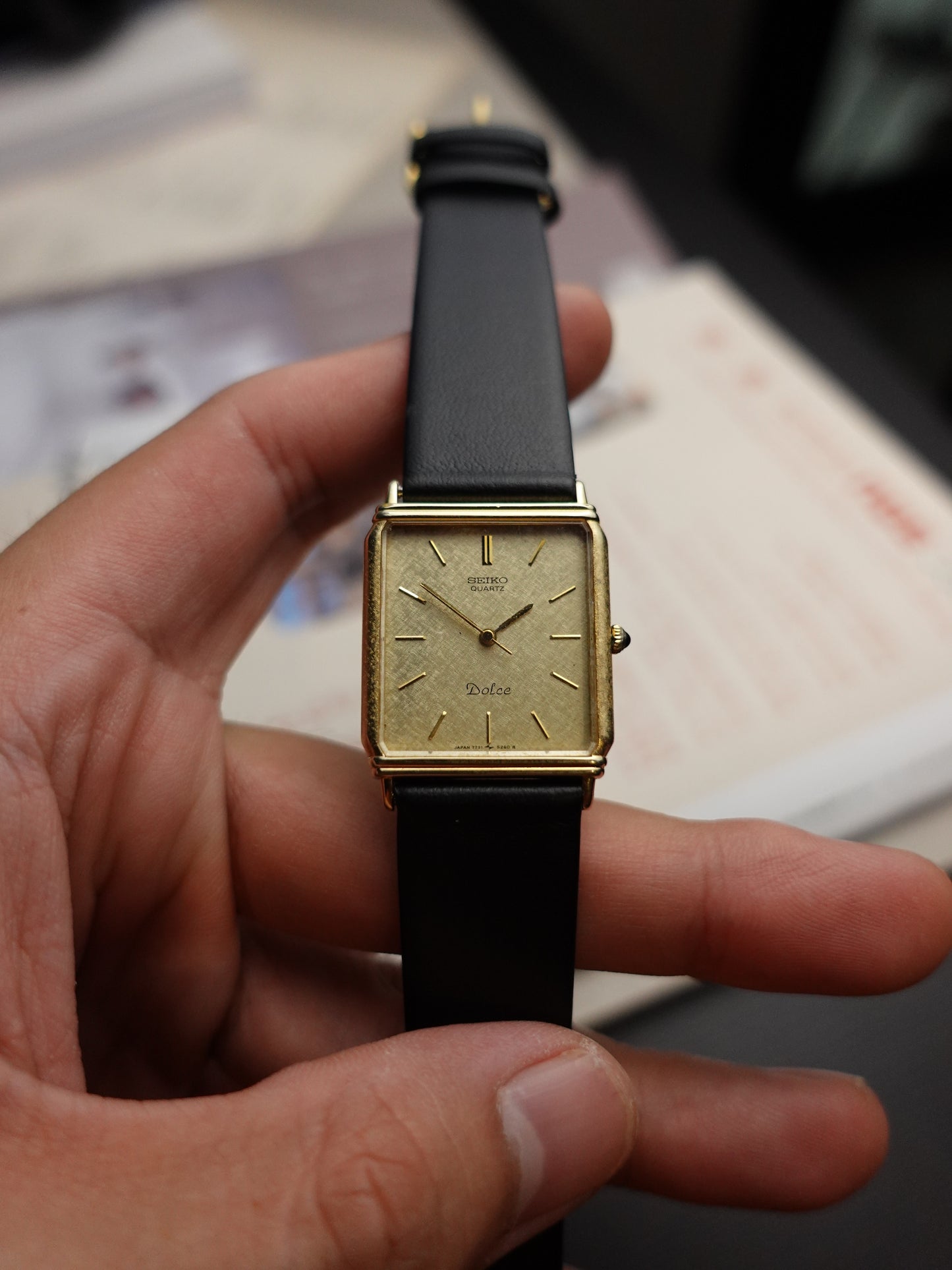 Seiko dolce art deco case SGP 30 rare variation #341
