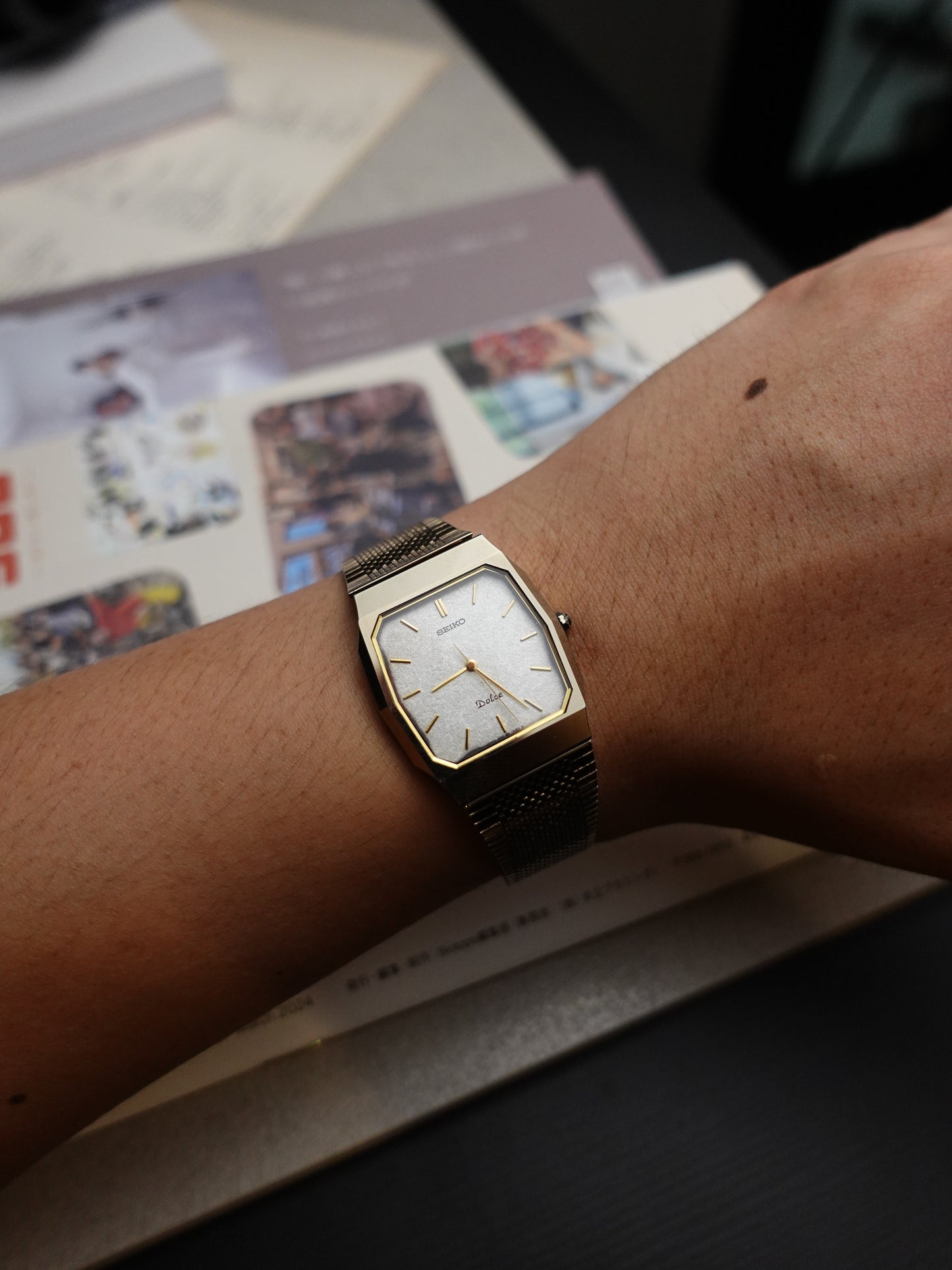 Seiko Dolce Icyflake Tungsten carbride bracelet #402