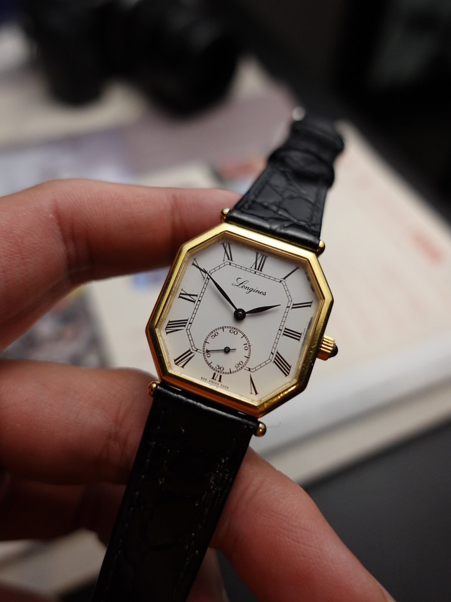 Men longines octo manual winding 1983th men's size