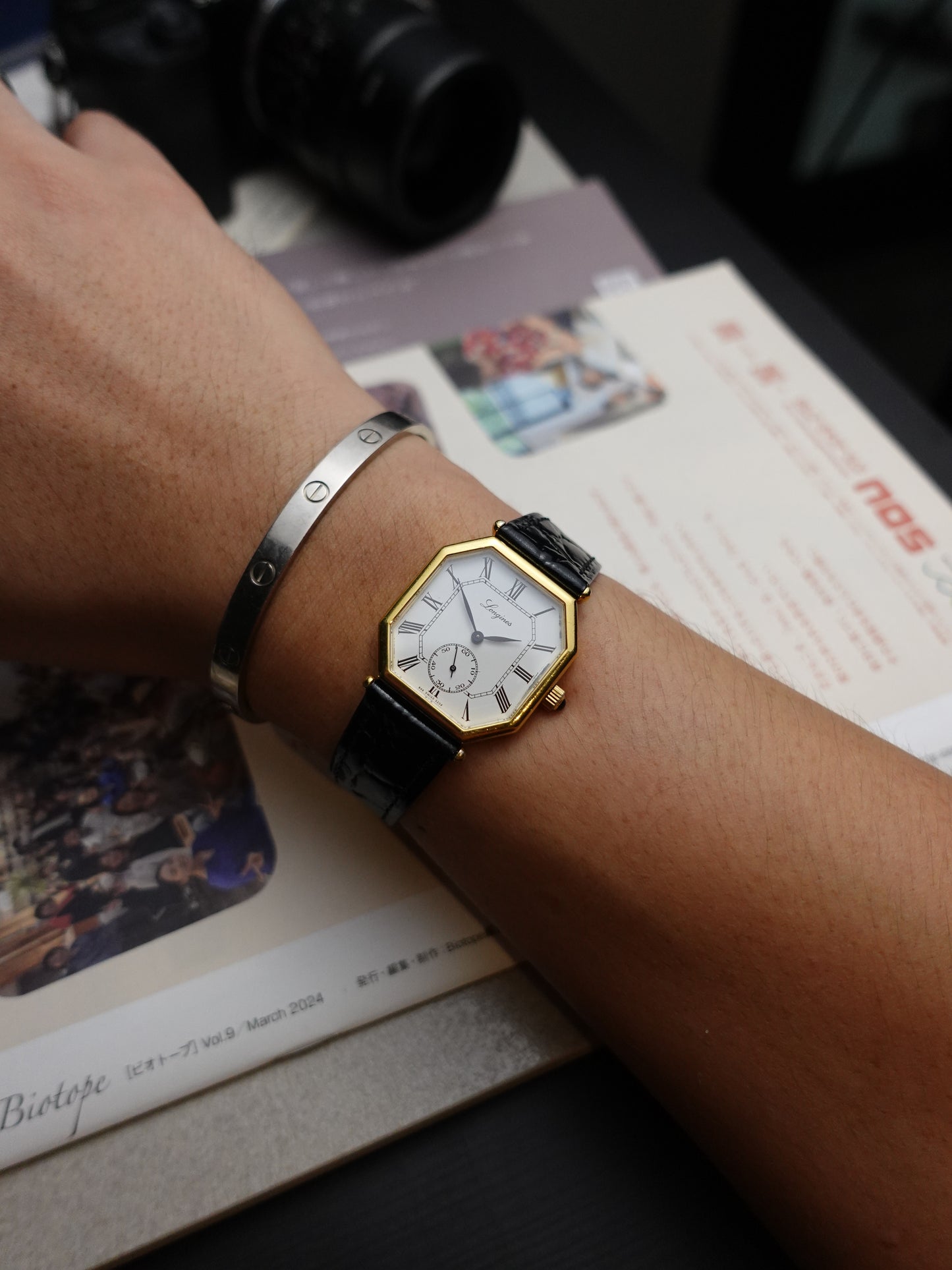 Men longines octo manual winding 1983th men's size