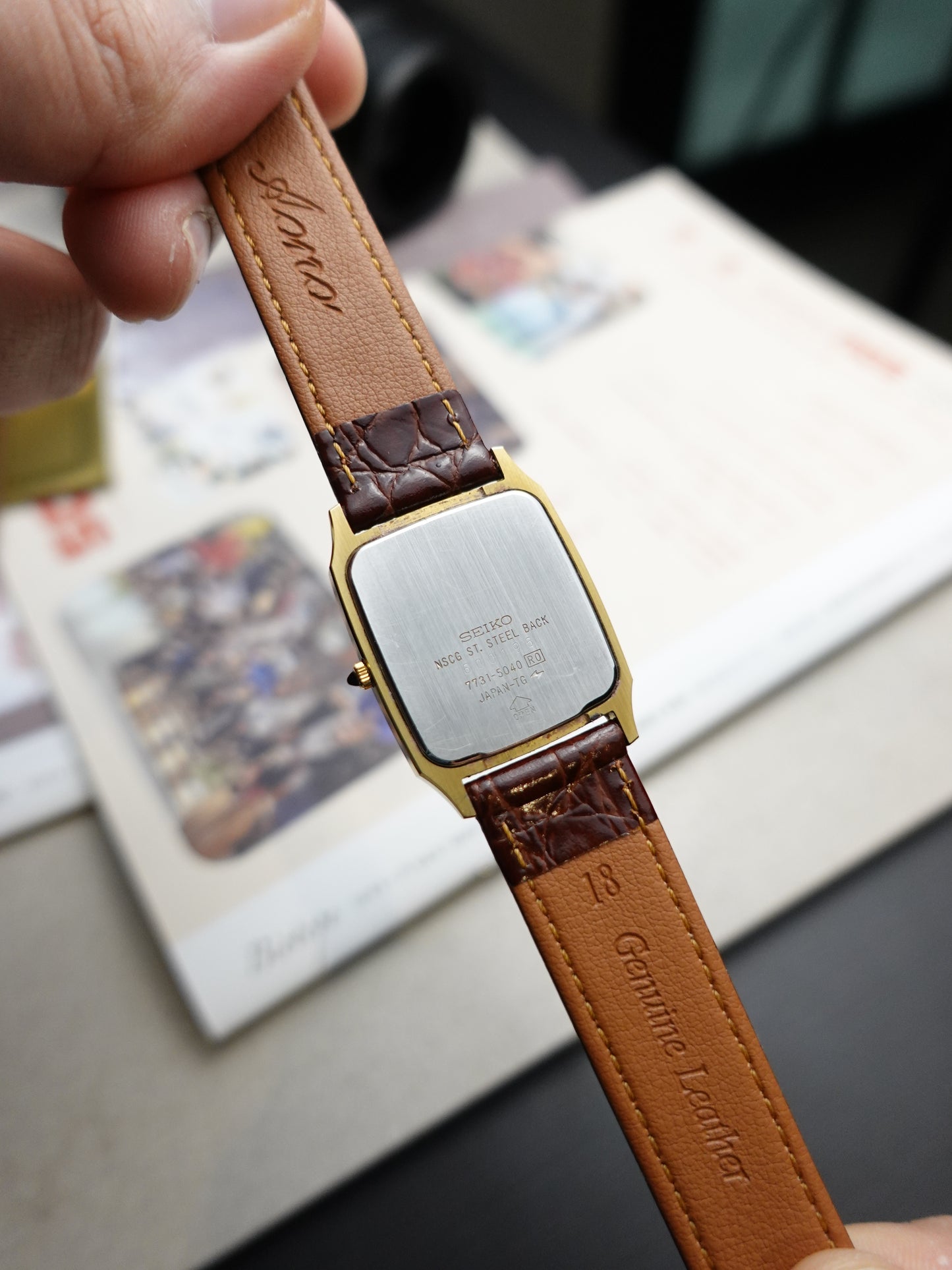 Seiko Dolce Tank Yellowflake Dial #416
