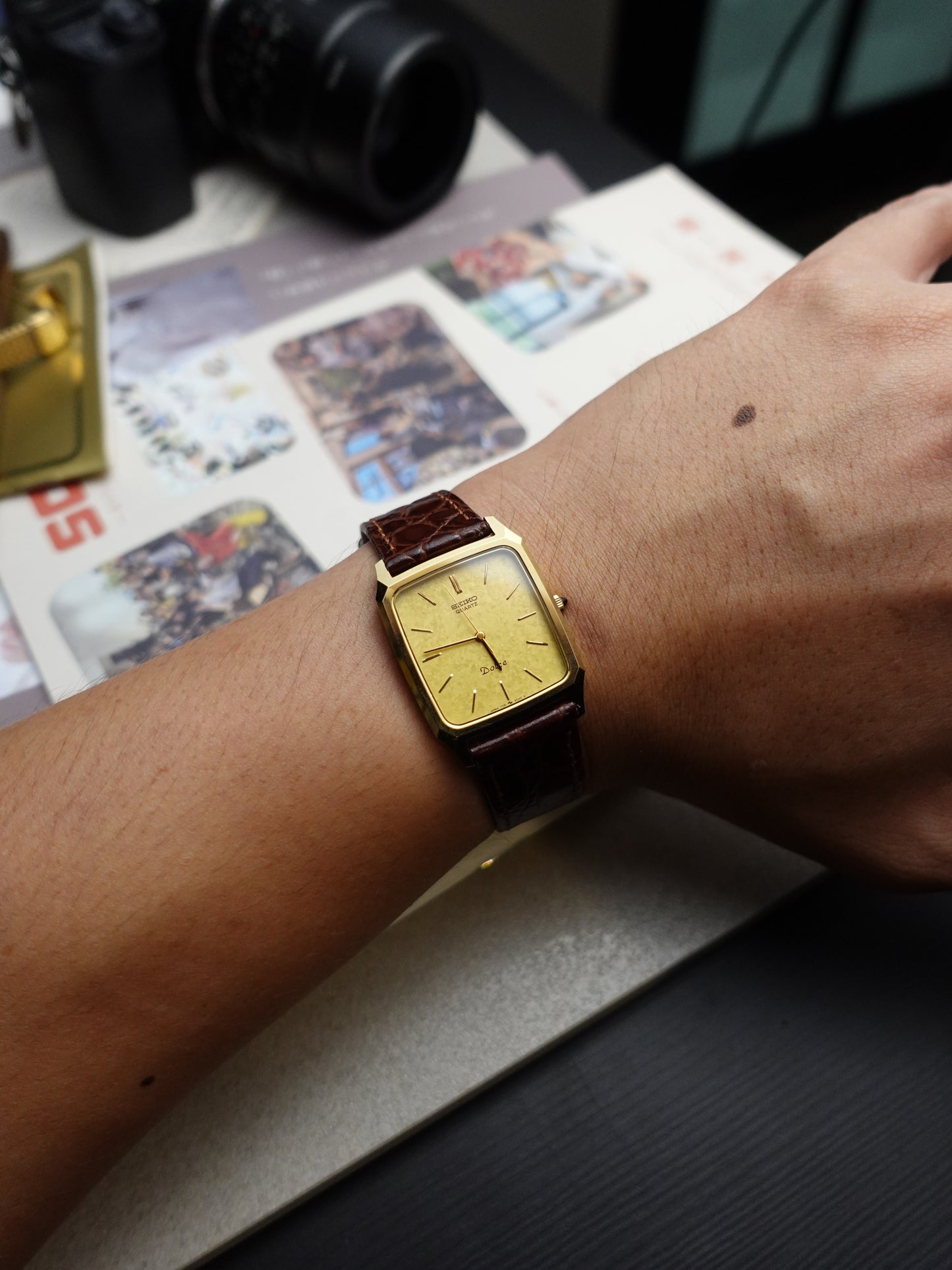 Seiko Dolce Tank Yellowflake Dial #416