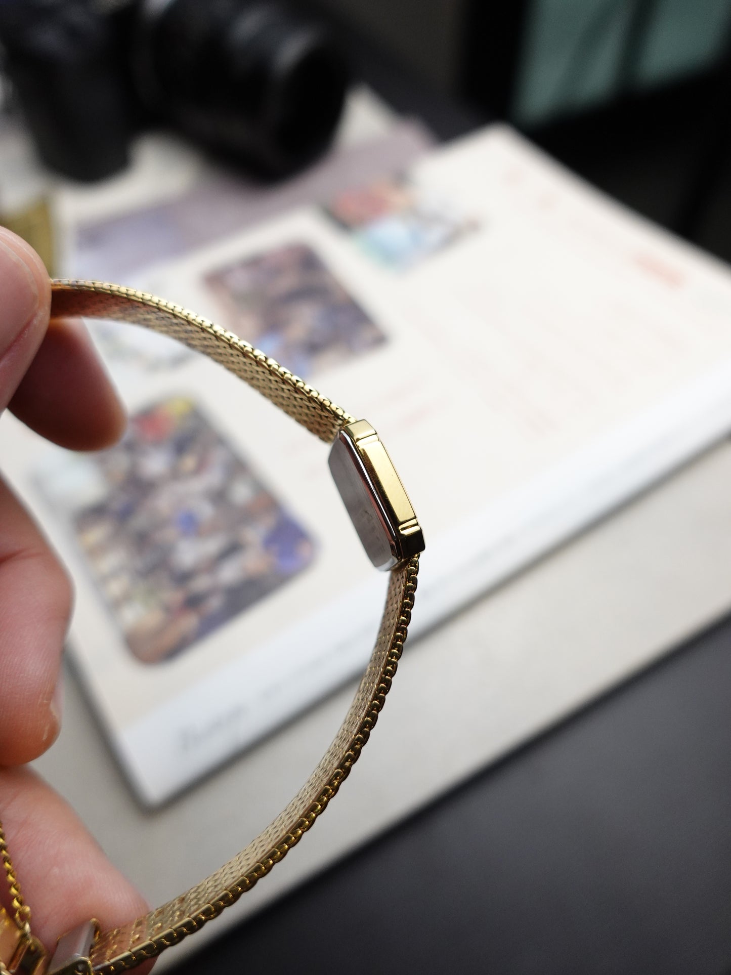 Seiko Exceline bracelet Square like-new condition #346