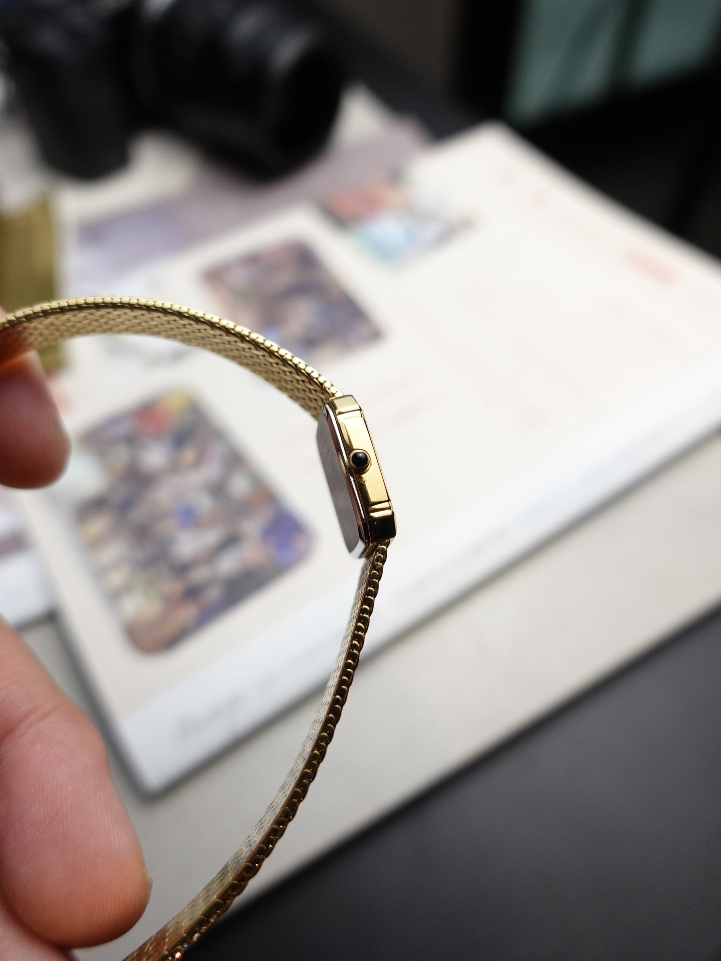 Seiko Exceline bracelet Square like-new condition #346