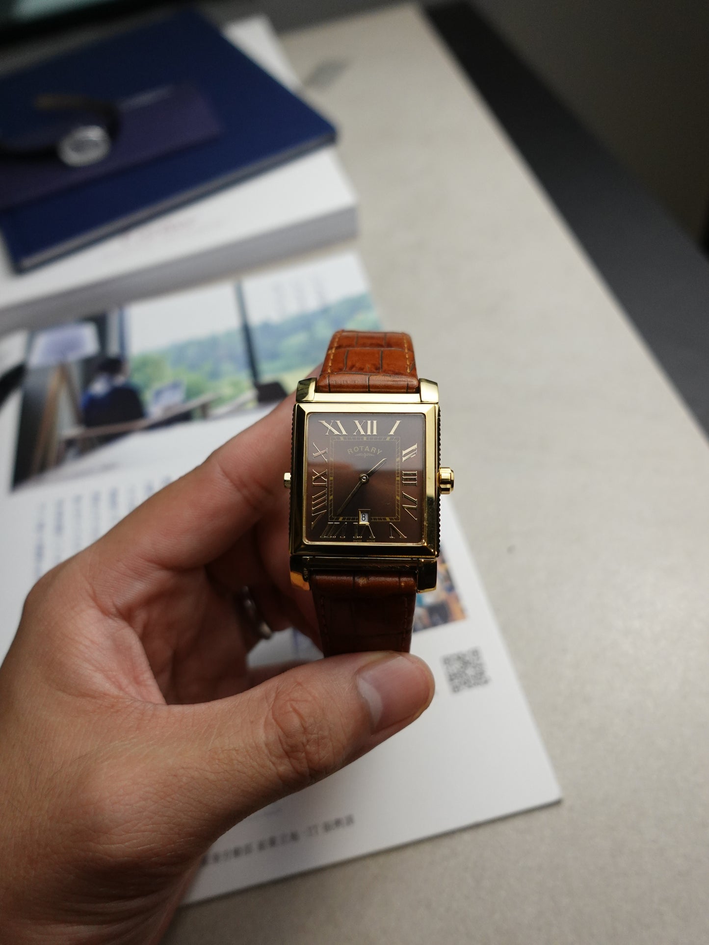 Rotary Duo Face watch