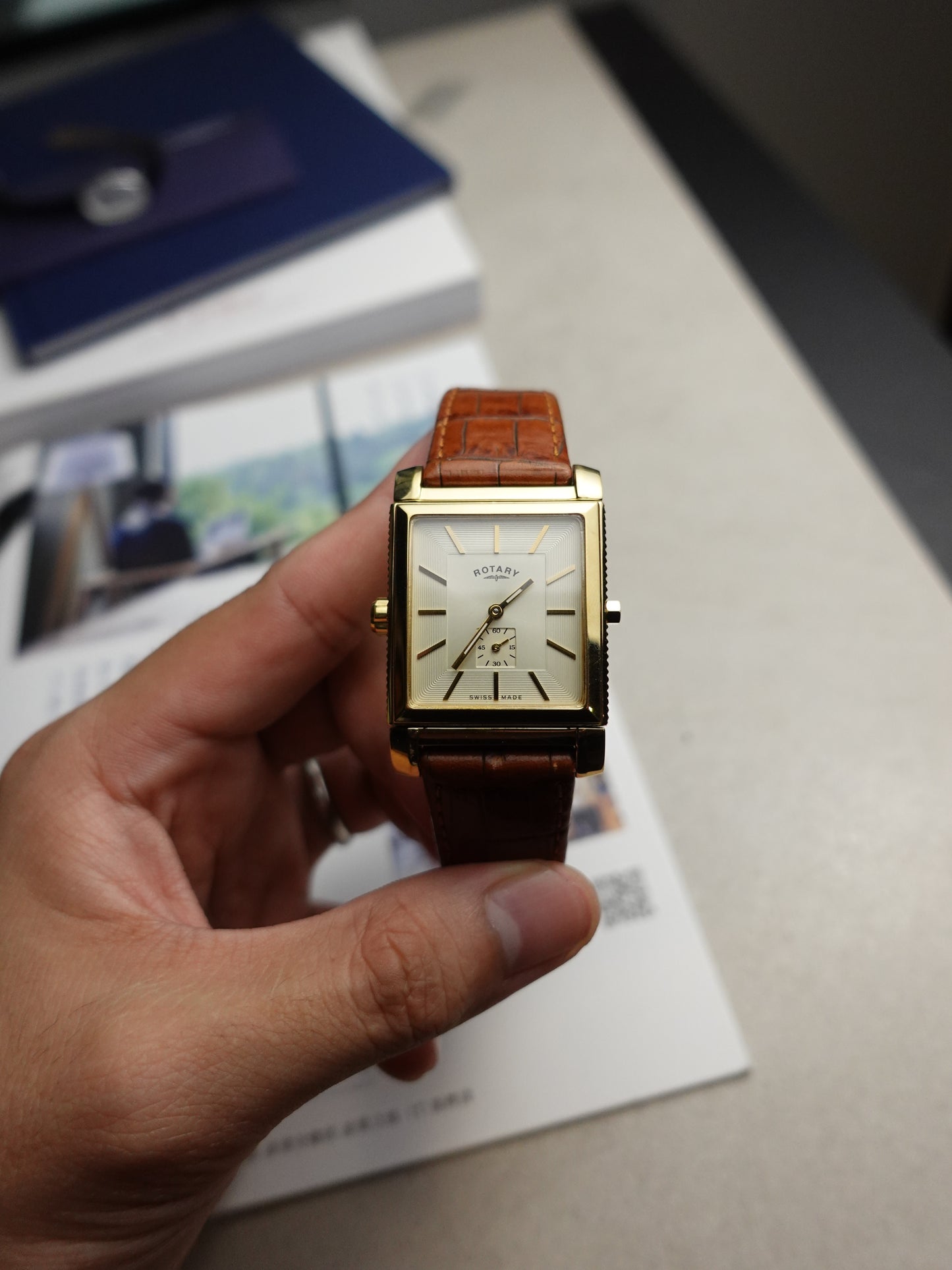Rotary Duo Face watch