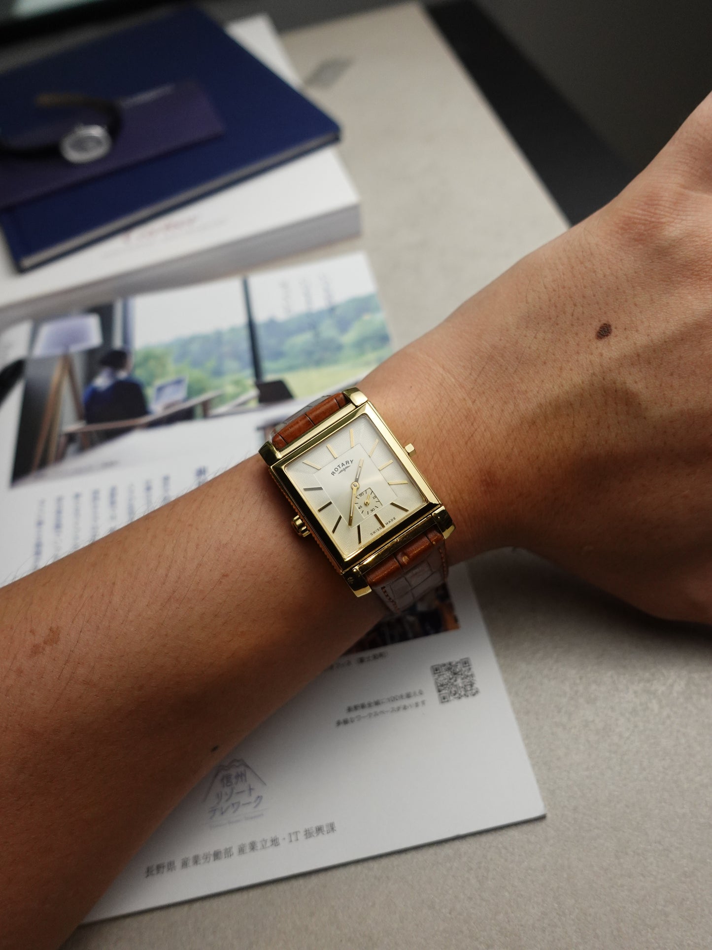 Rotary Duo Face watch