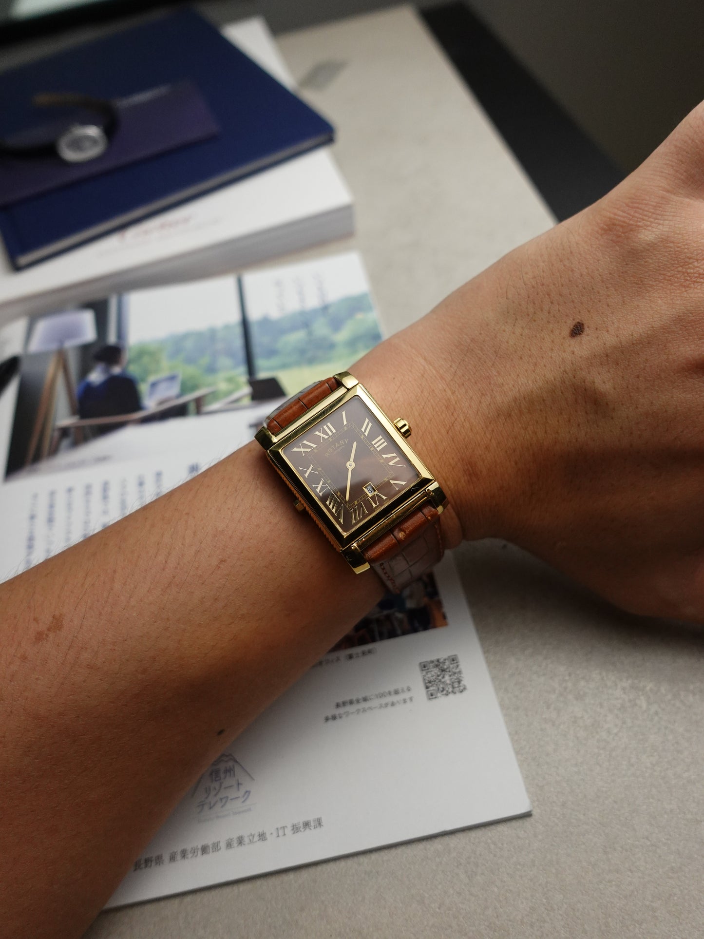 Rotary Duo Face watch