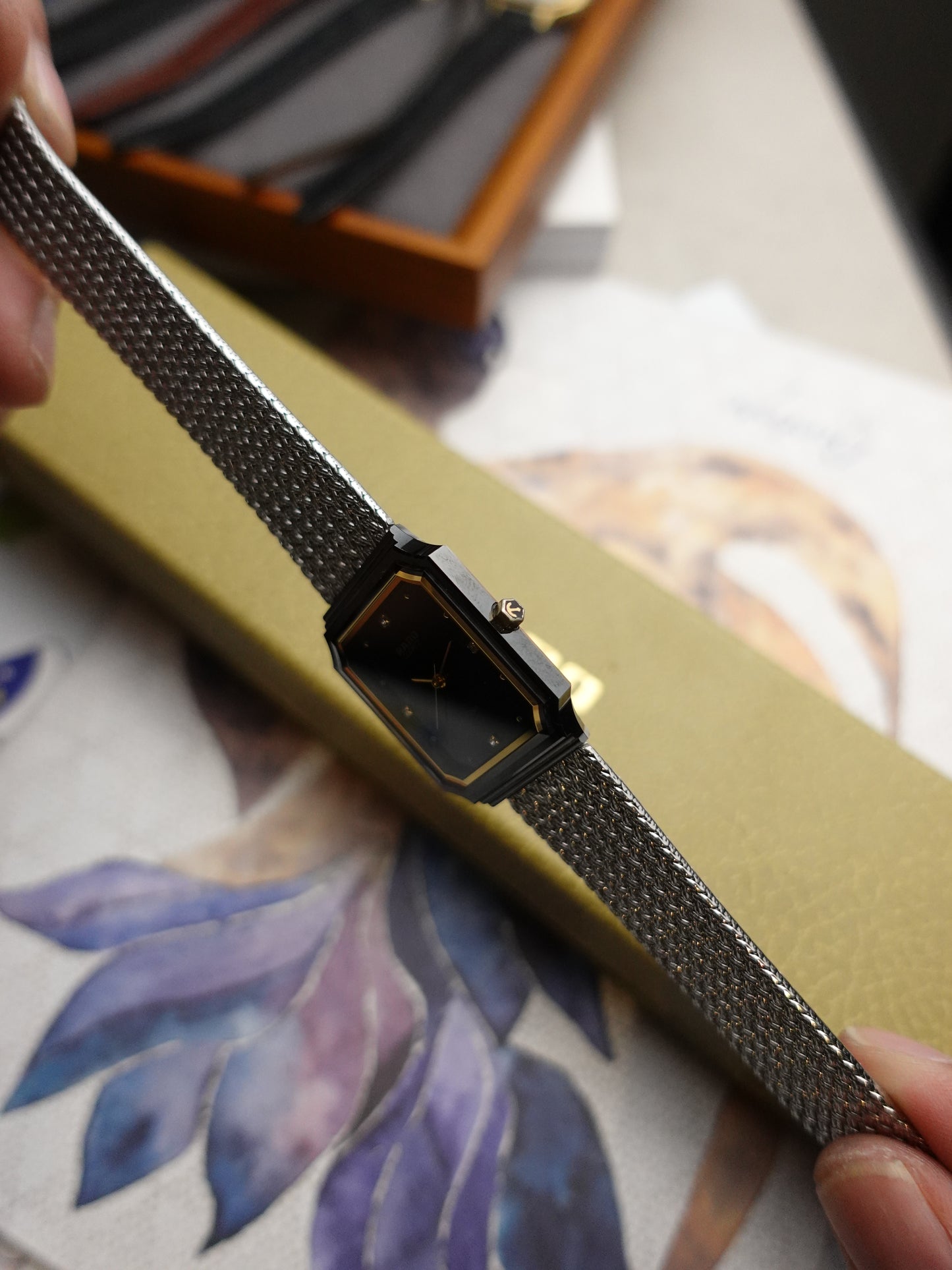 Rado Diastar scratch resistant case Quartz with original box swiss made