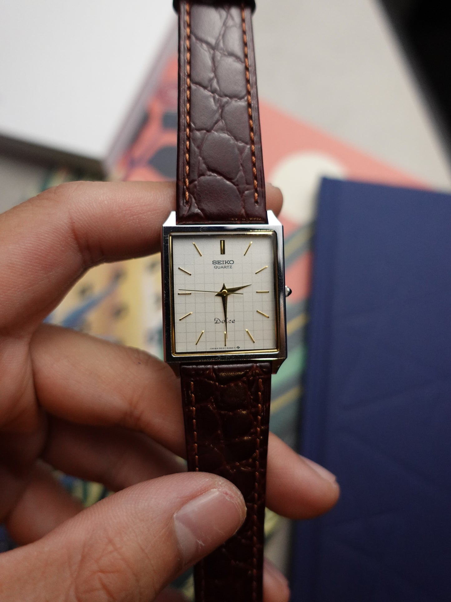 Seiko Dolce Checkered Dial