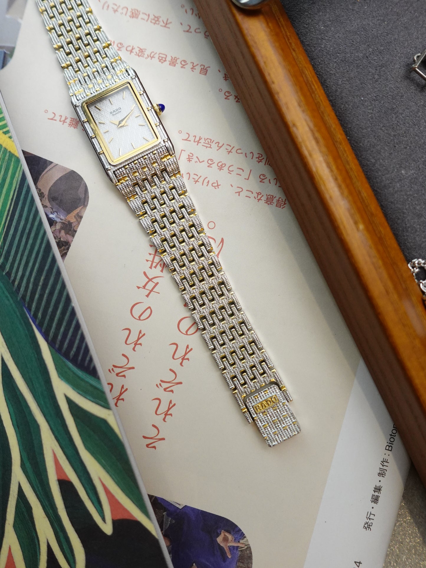 Rado Quartz in full integrated Bracelet in Small size