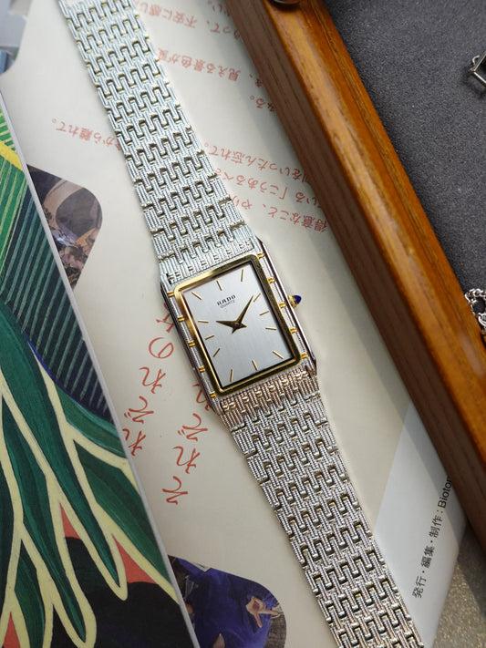 Rado Quartz in full integrated Bracelet in large size #491