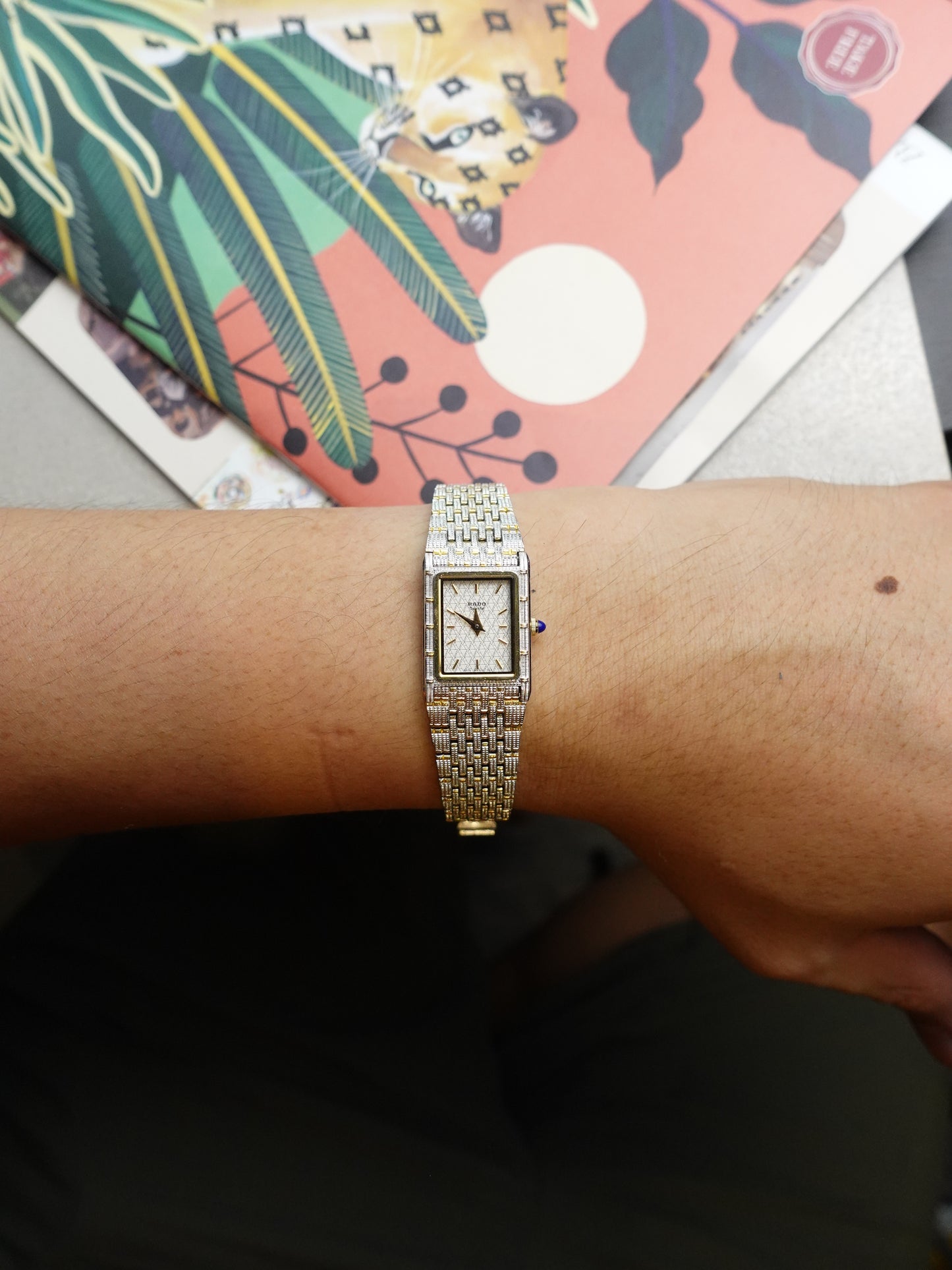 Rado Quartz in full integrated Bracelet in Small size