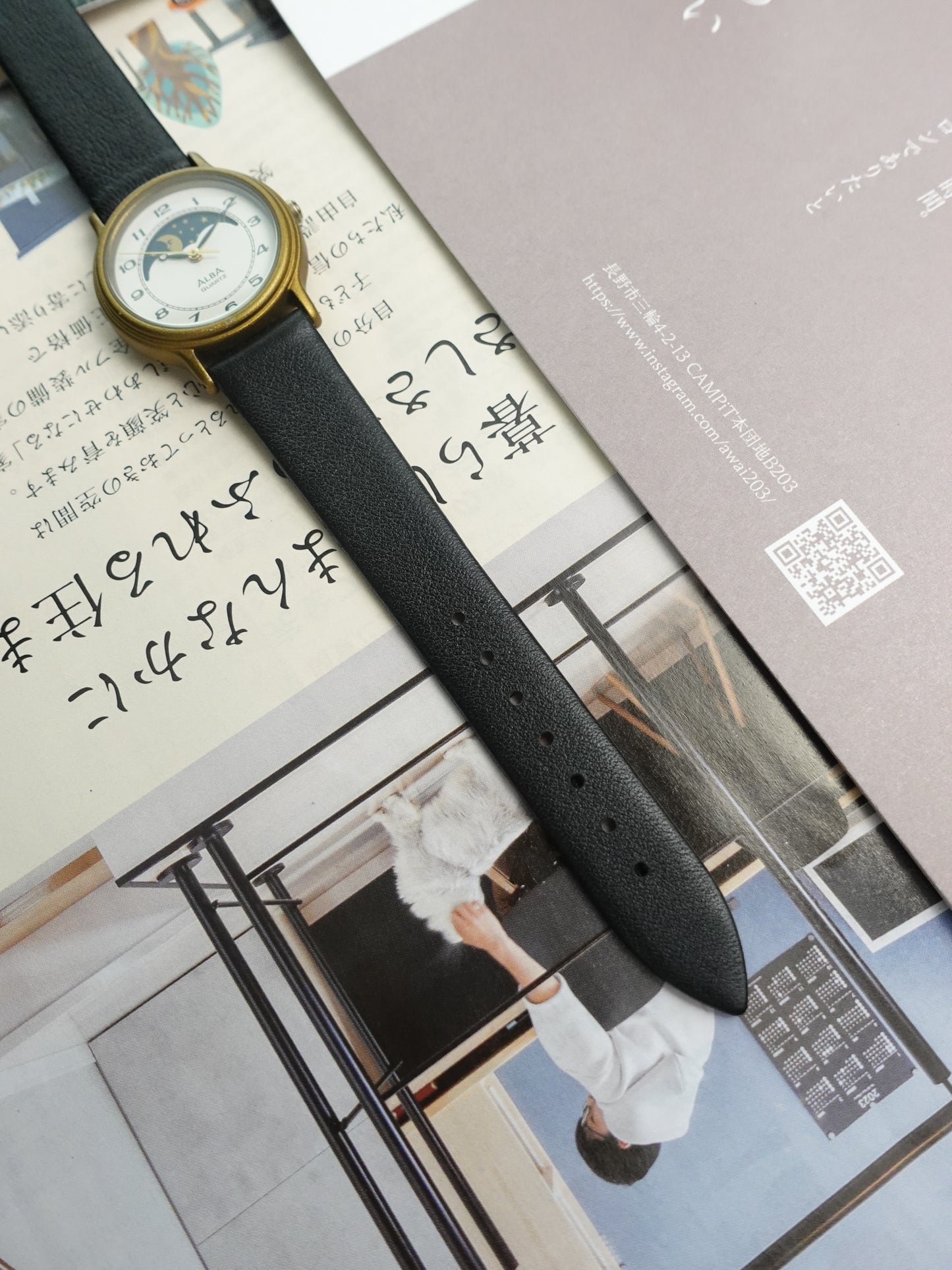 Seiko Alba Moonphase with Breguet Hands