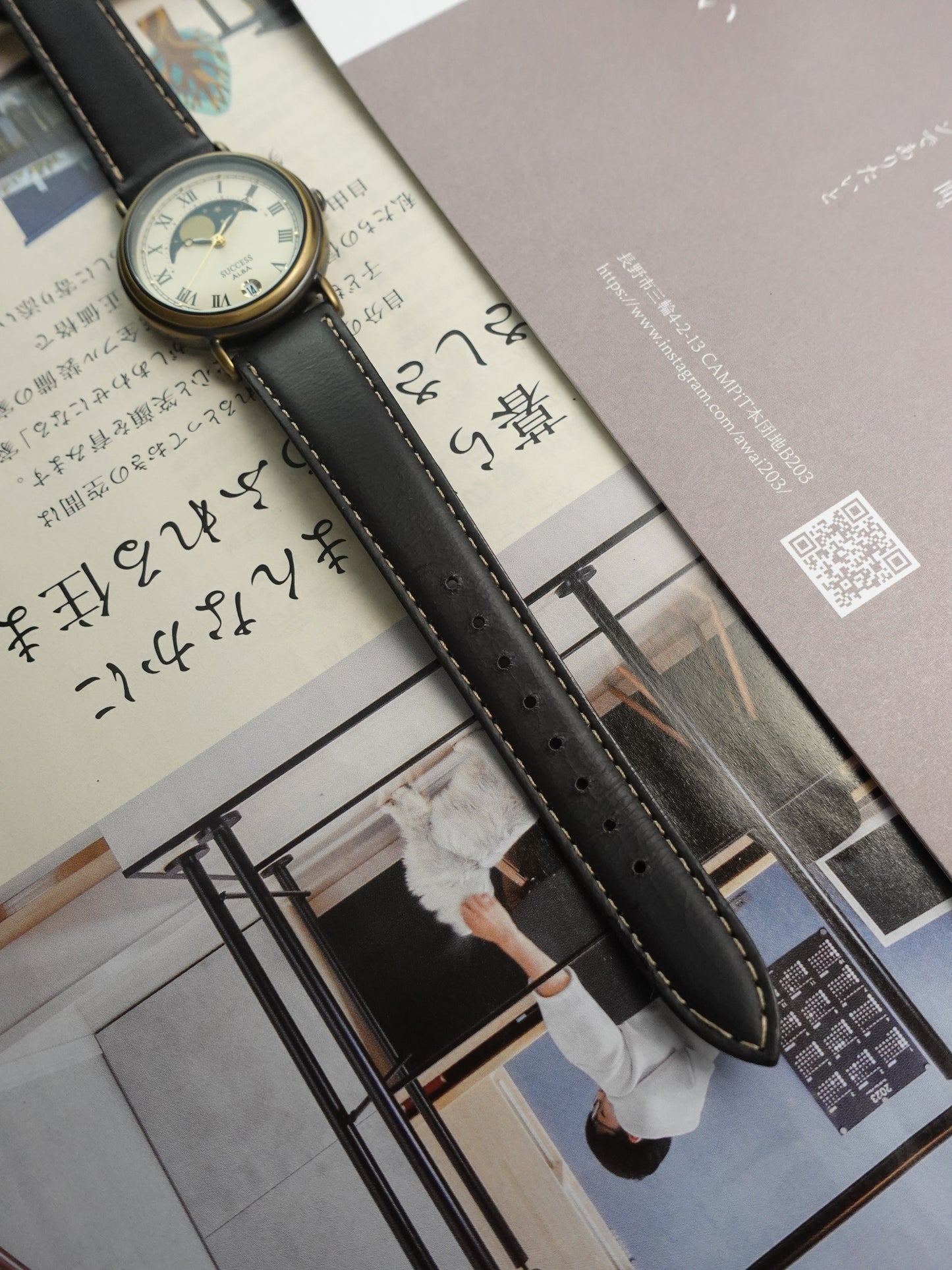Seiko Alba Success Moonphase New-old Stock Men's