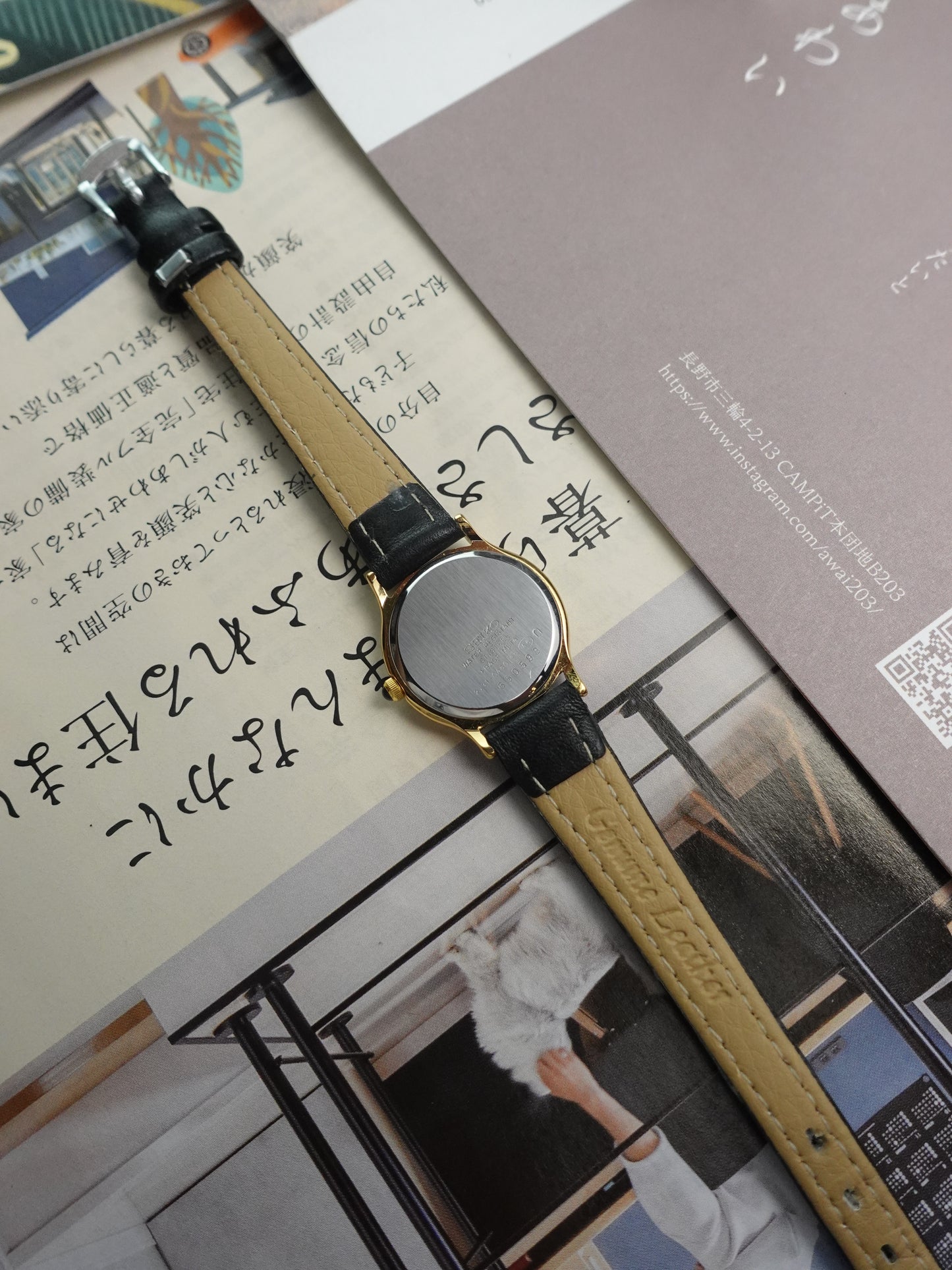 Seiko Exceline with mother of pearl Roman Dial