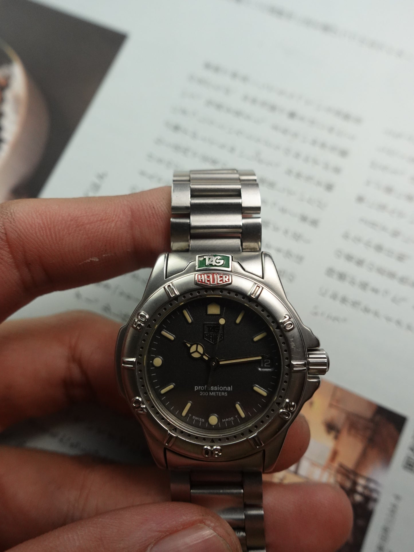 1996 TAG Heuer Professional 4000 Quartz
