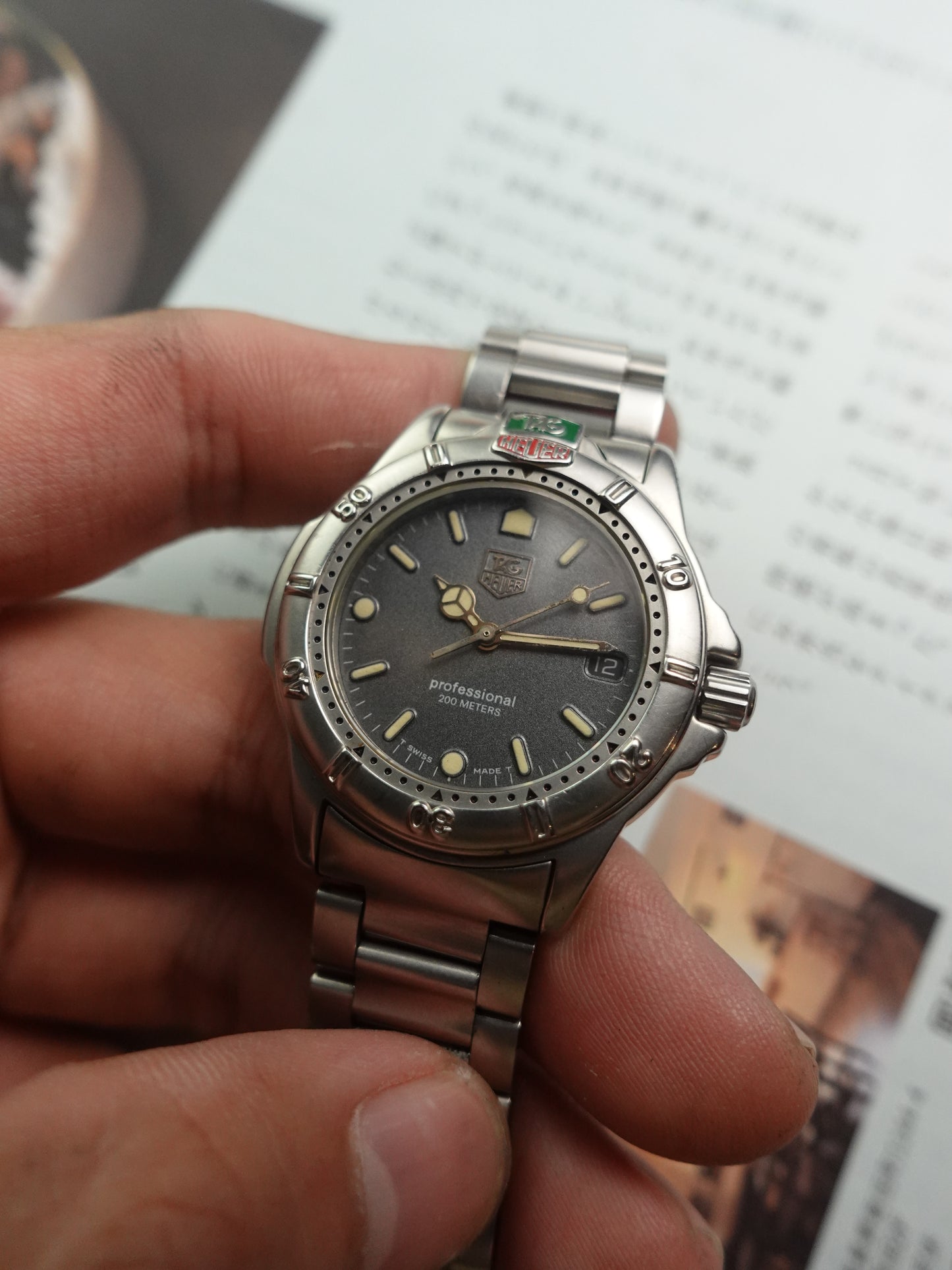 1996 TAG Heuer Professional 4000 Quartz