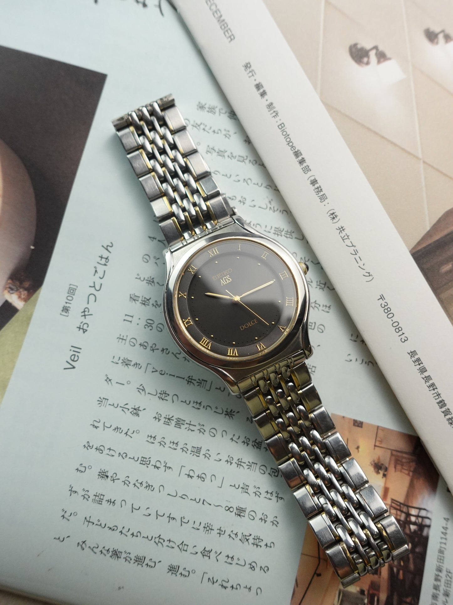 Seiko Dolce AGS (automatic quartz movement)