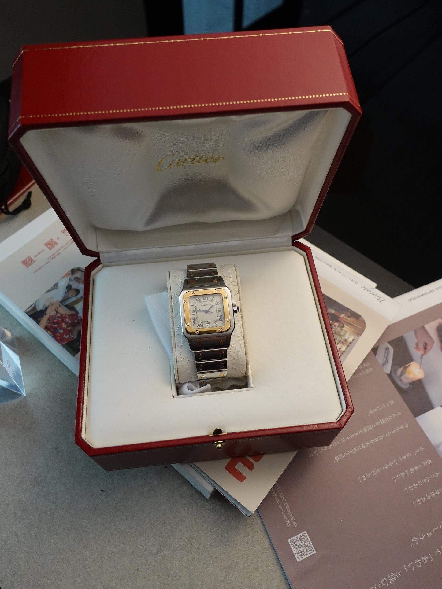 Santos Galbee LM Quartz Unpolished set