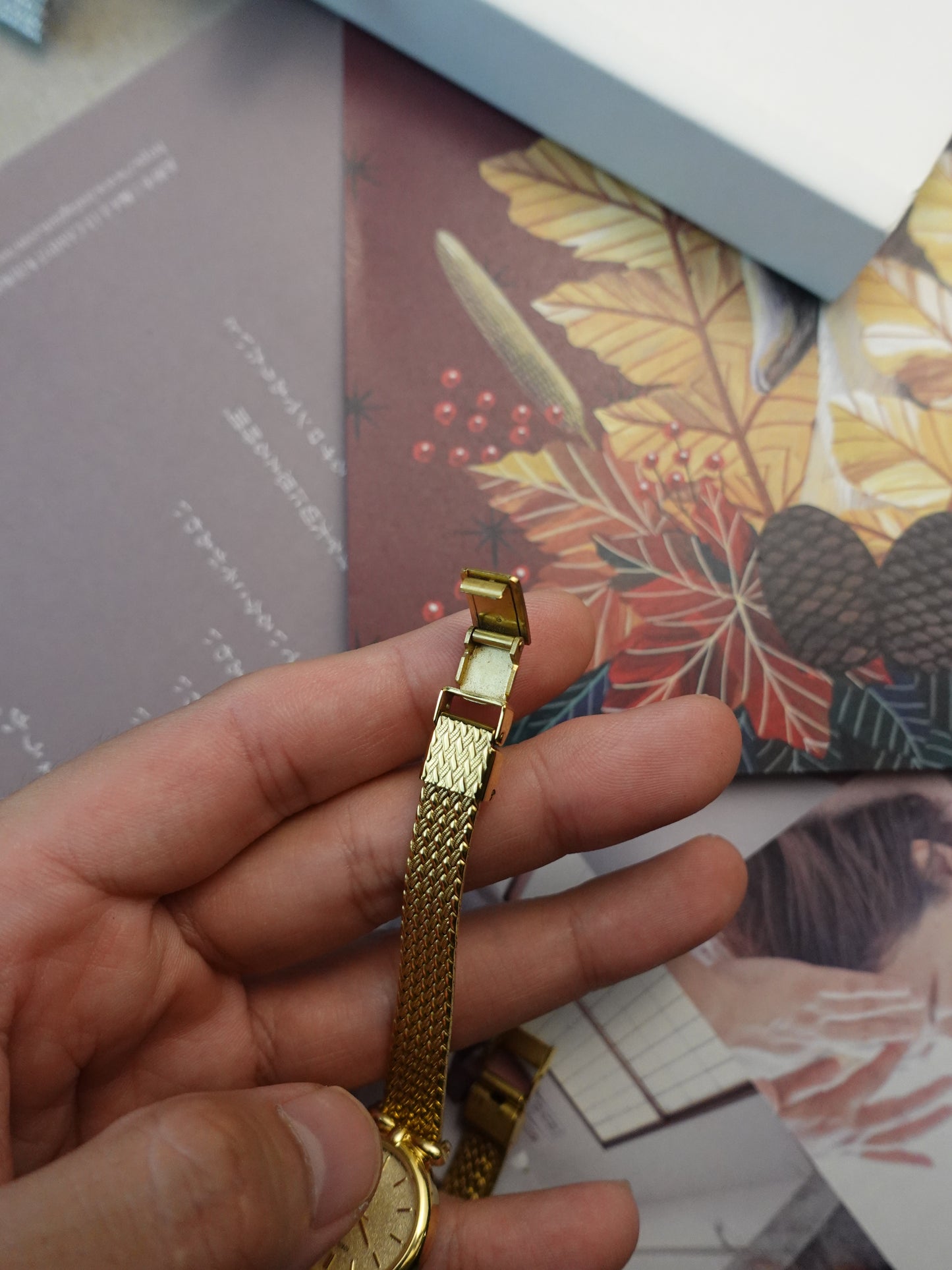 Ladies Seiko Quartz Art deco case on Bracelet
