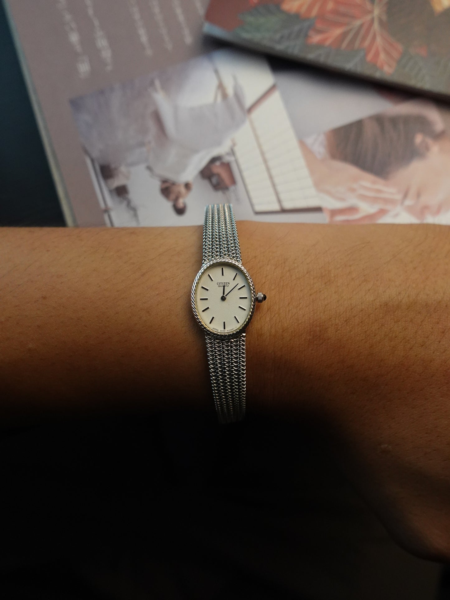 Ladies Citizen Quartz with integrated bracelet